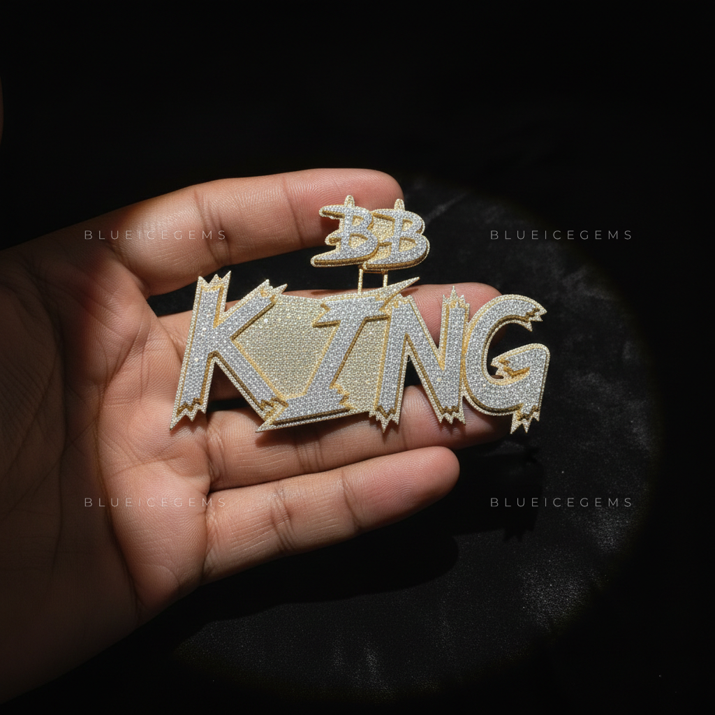 The "KING" Bolt Sovereign: Jagged Lightning Script & "BB" Monogram Bail