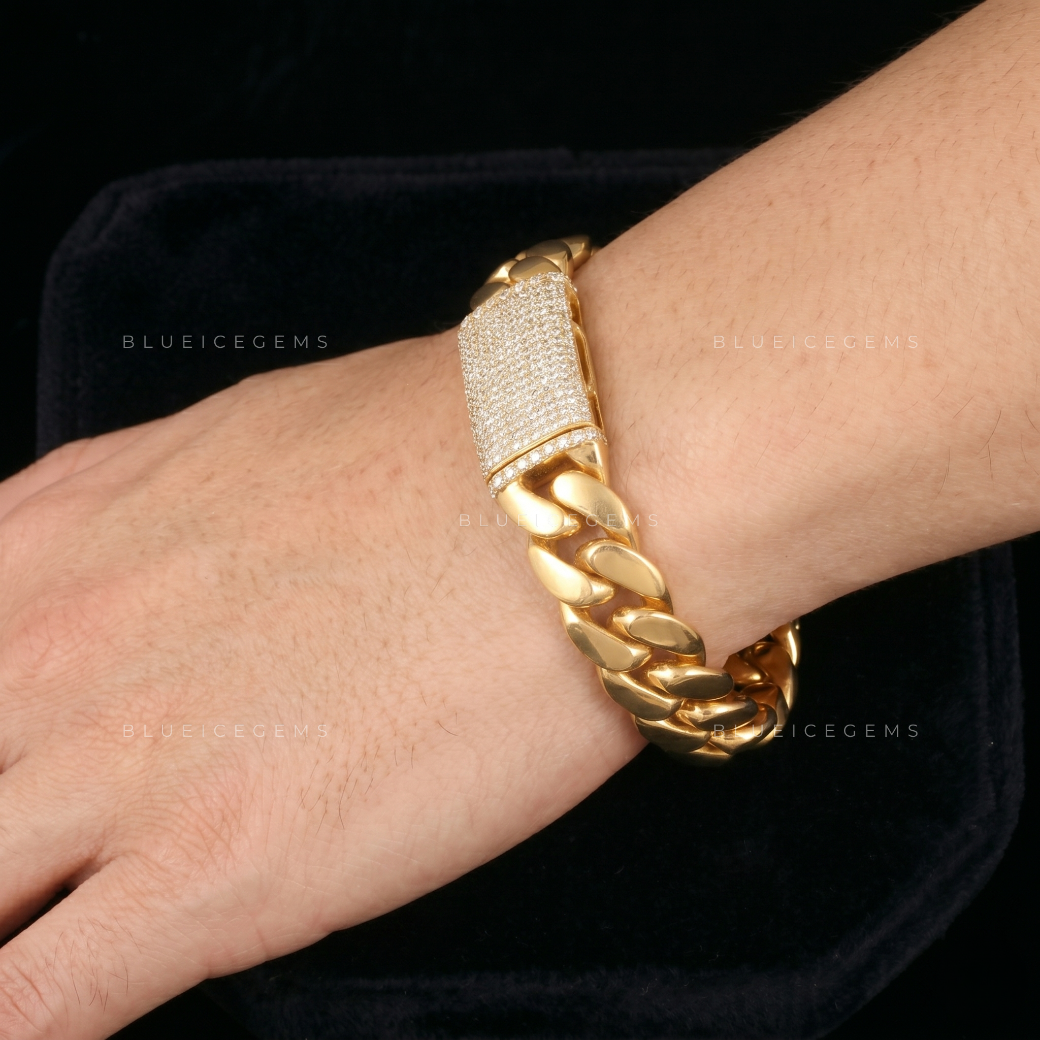 Golden Frost Heavyweight Iced Cuban Statement Link