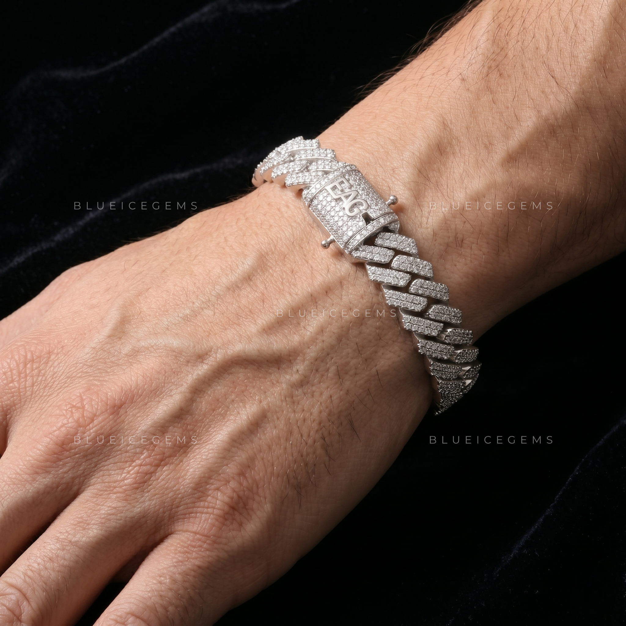 Glacial Radiance: The 8-Inch Infinite Frost Statement Masterpiece