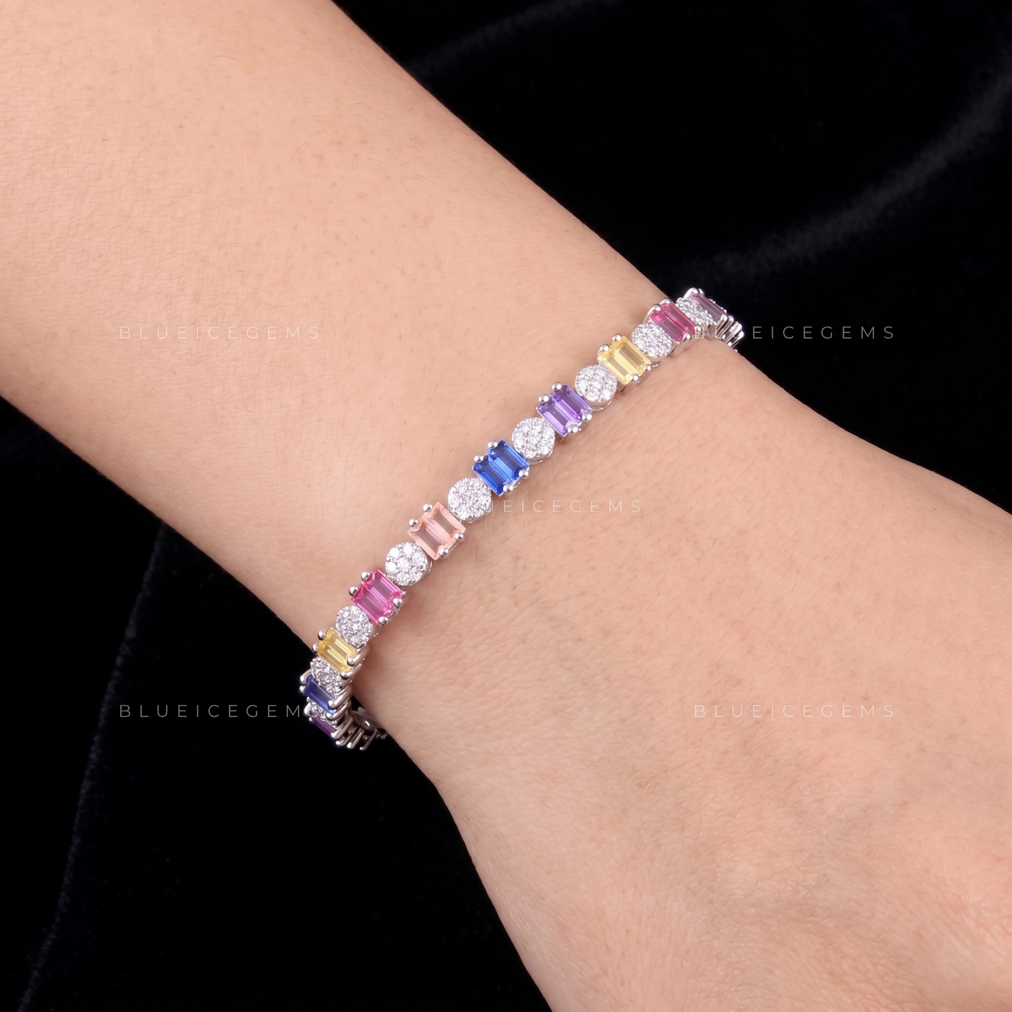 Prismatic Luster Multi-Tone Vibrant Spectrum Link