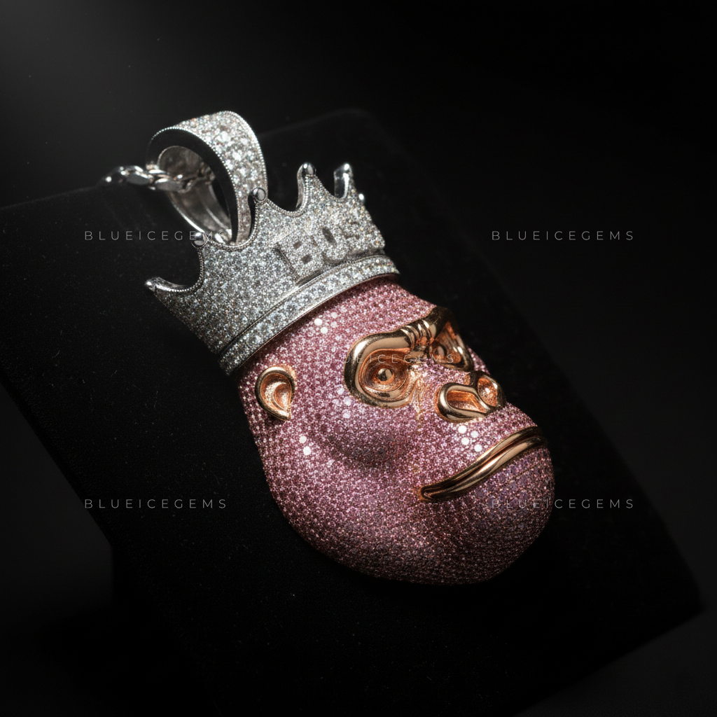 The "PINK BOSS" Gorilla: Rose-Flooded Primate & "BOSS" Crown Sovereign