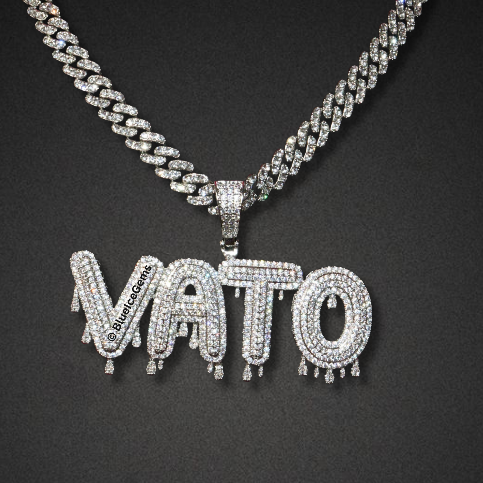 "The Drippy" Custom Name Necklace