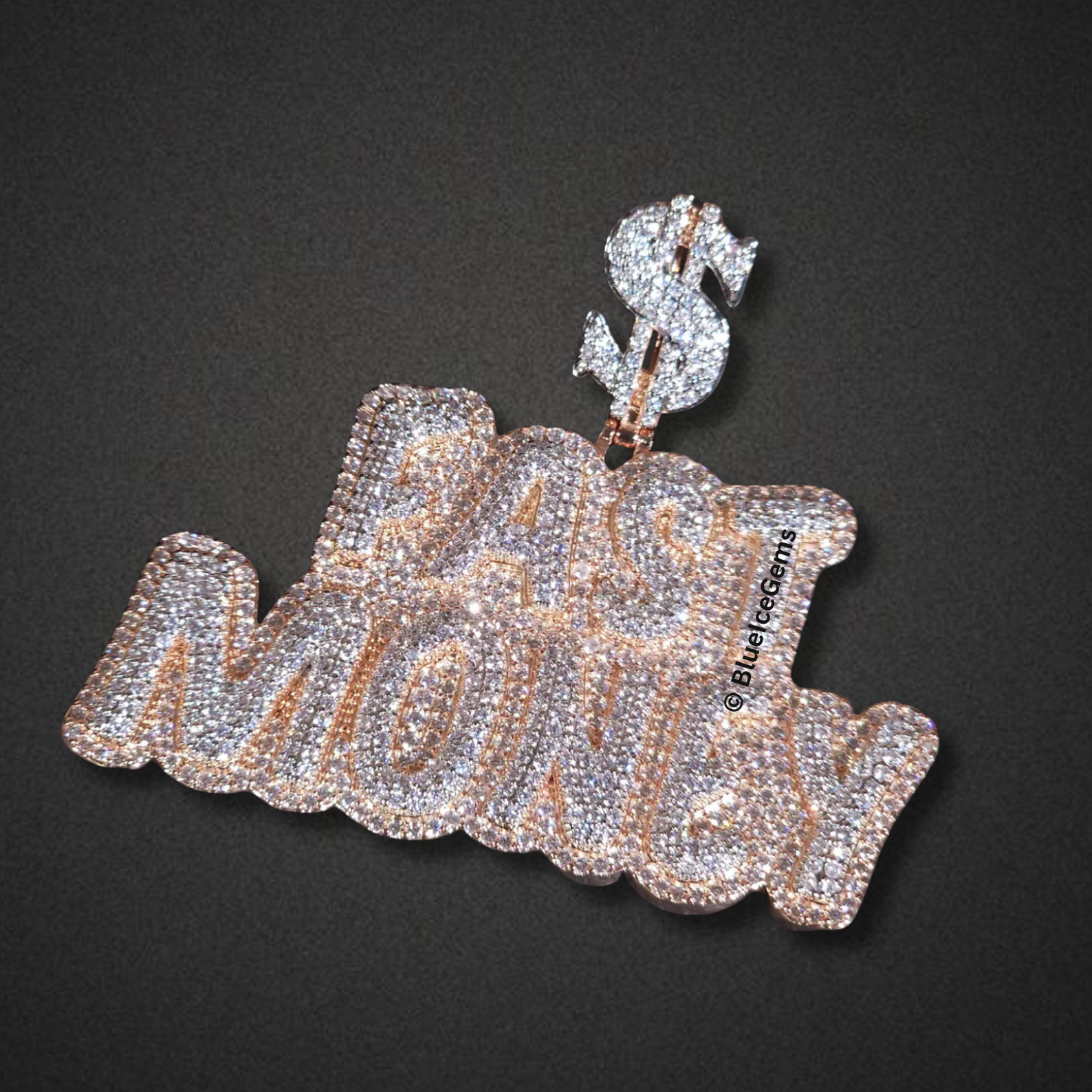 Iced-Out "Fast Money" Necklace