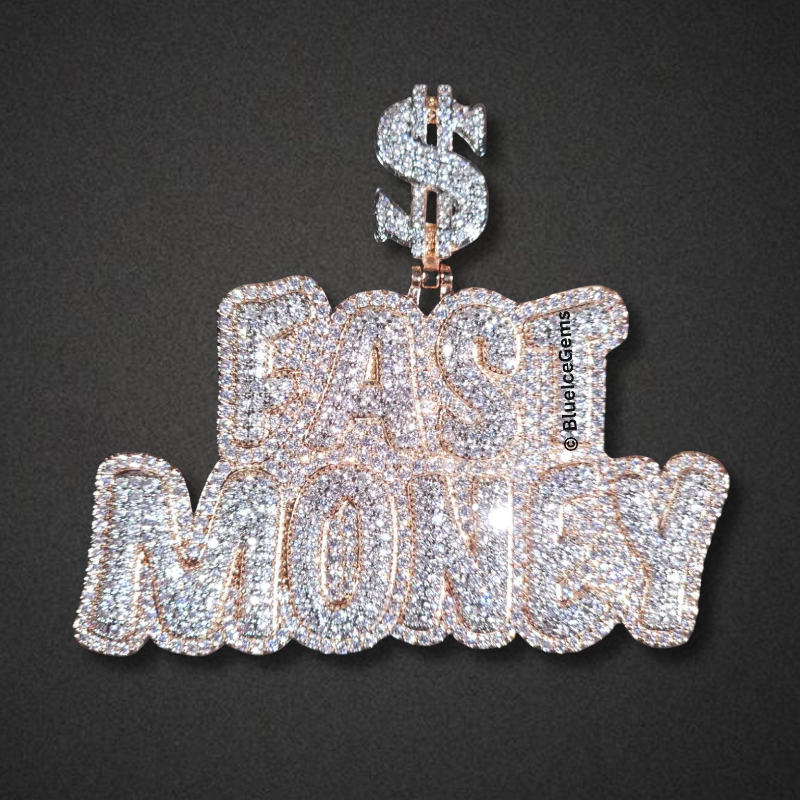 Iced-Out "Fast Money" Necklace