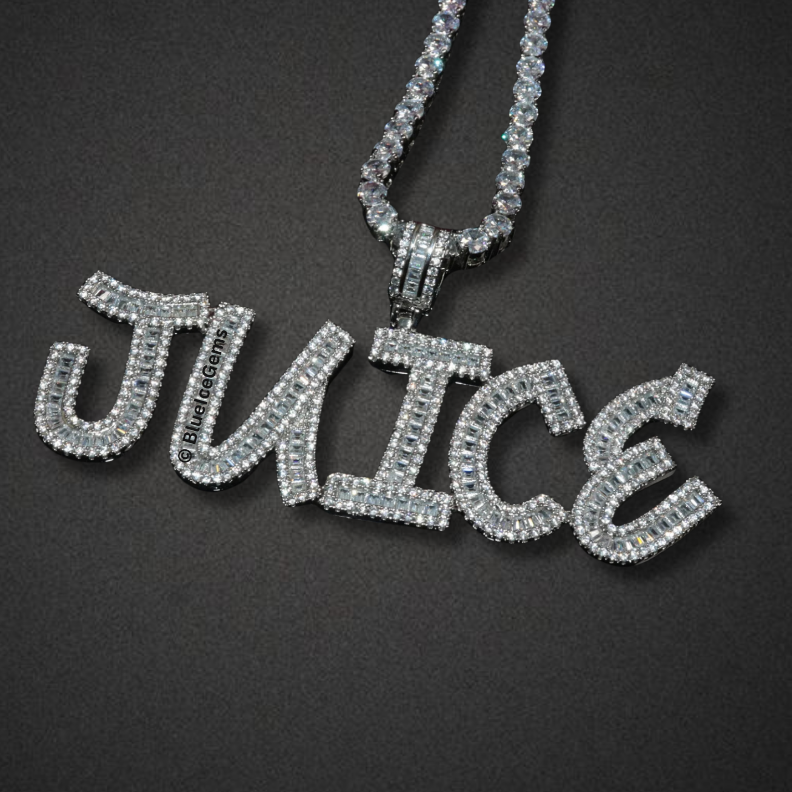 Iced-Out "Get Gapped" Necklace