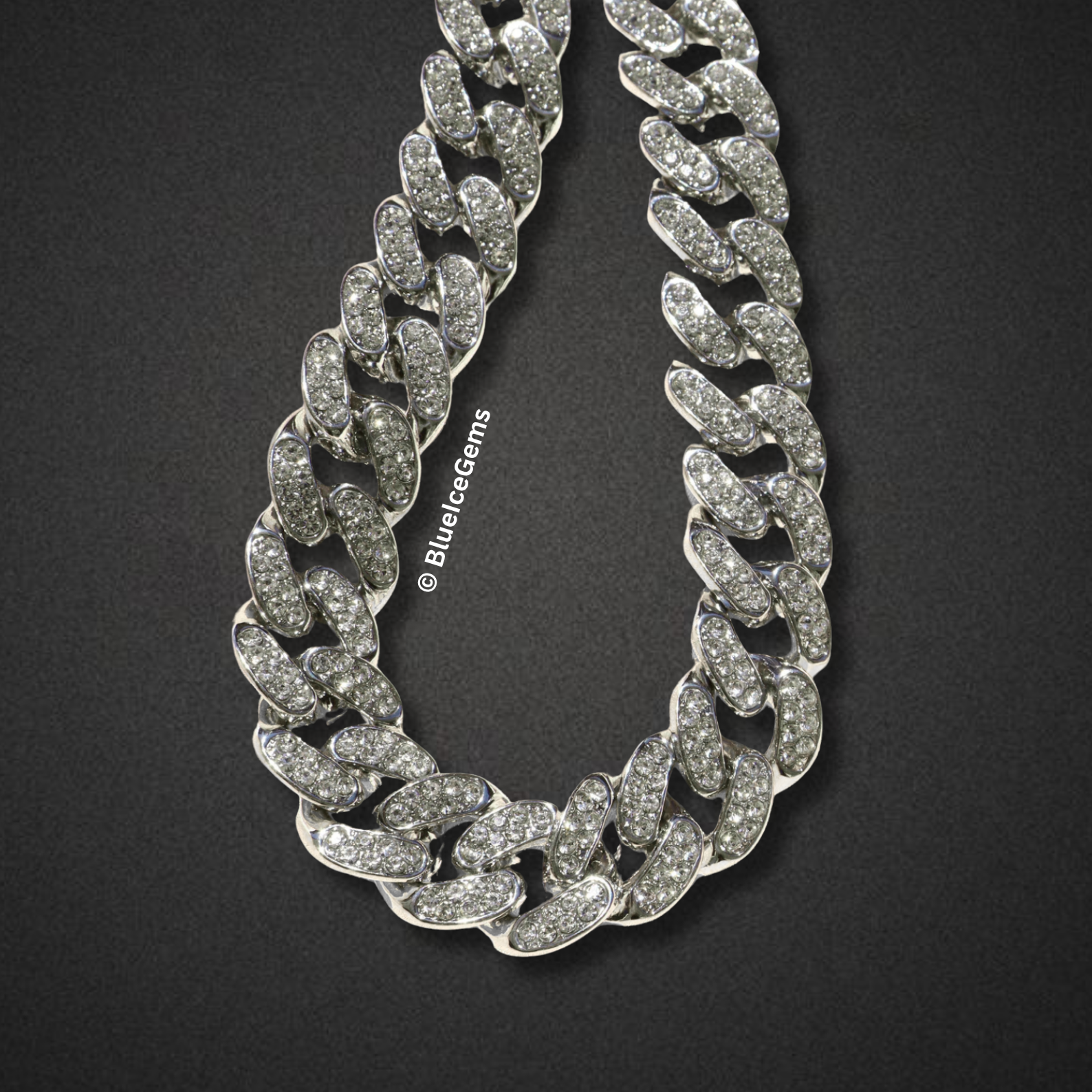 Iced-Out "The Don" Two-Tier Nameplate Necklace