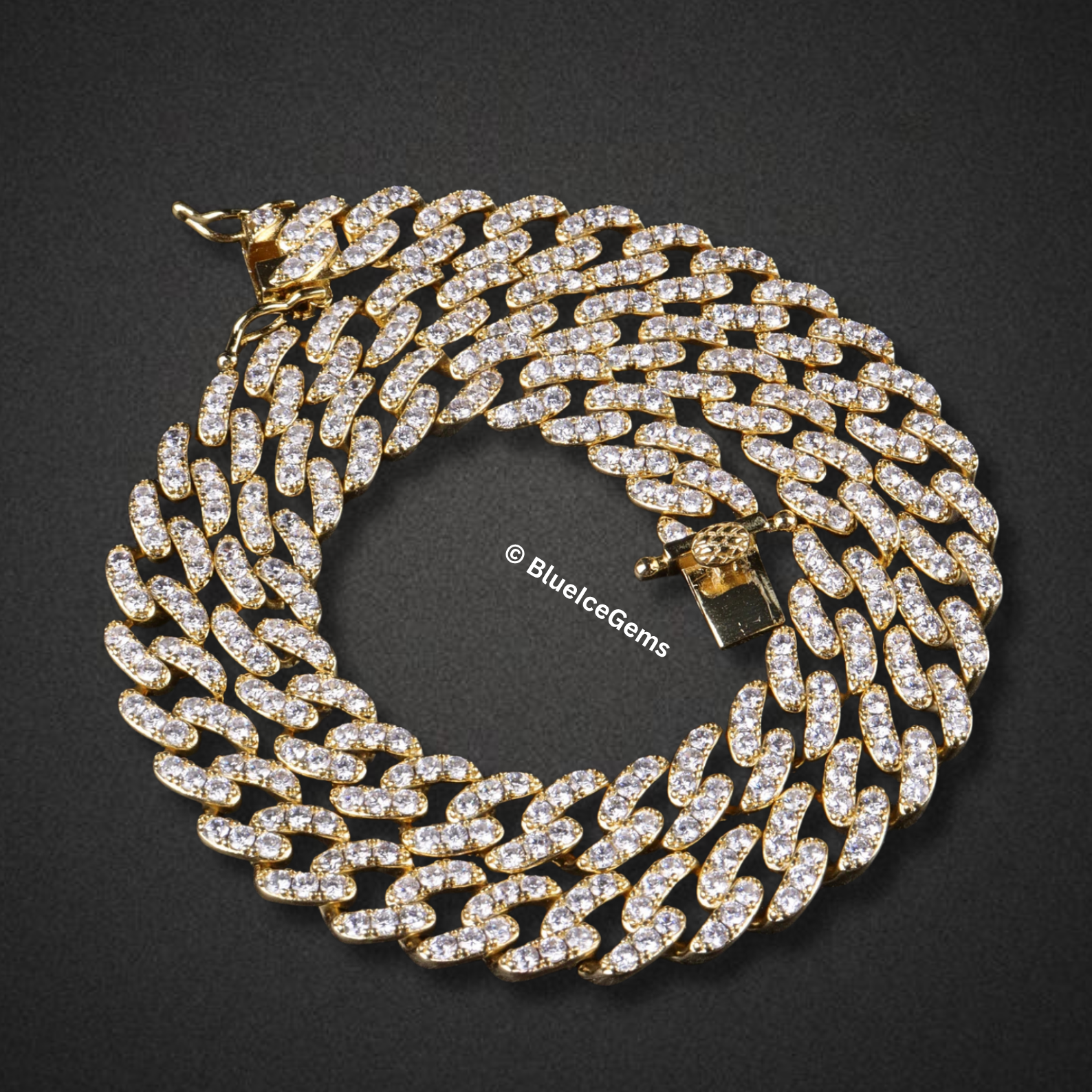 The "Unrivaled Sparkle" Diamond Cuban Chain