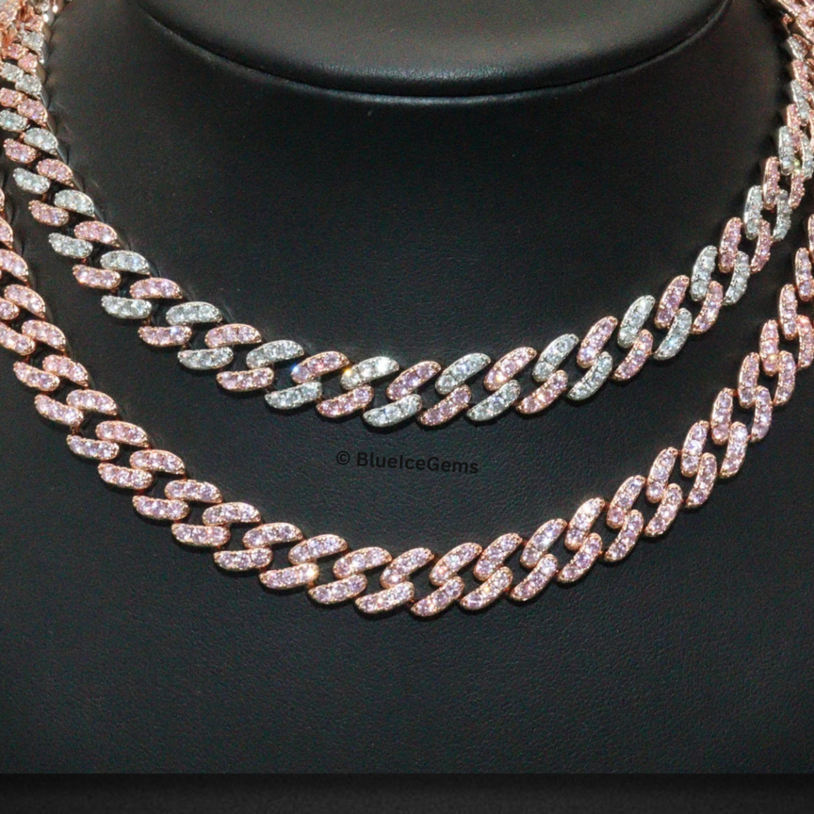 The "Unrivaled Sparkle" Diamond Cuban Chain