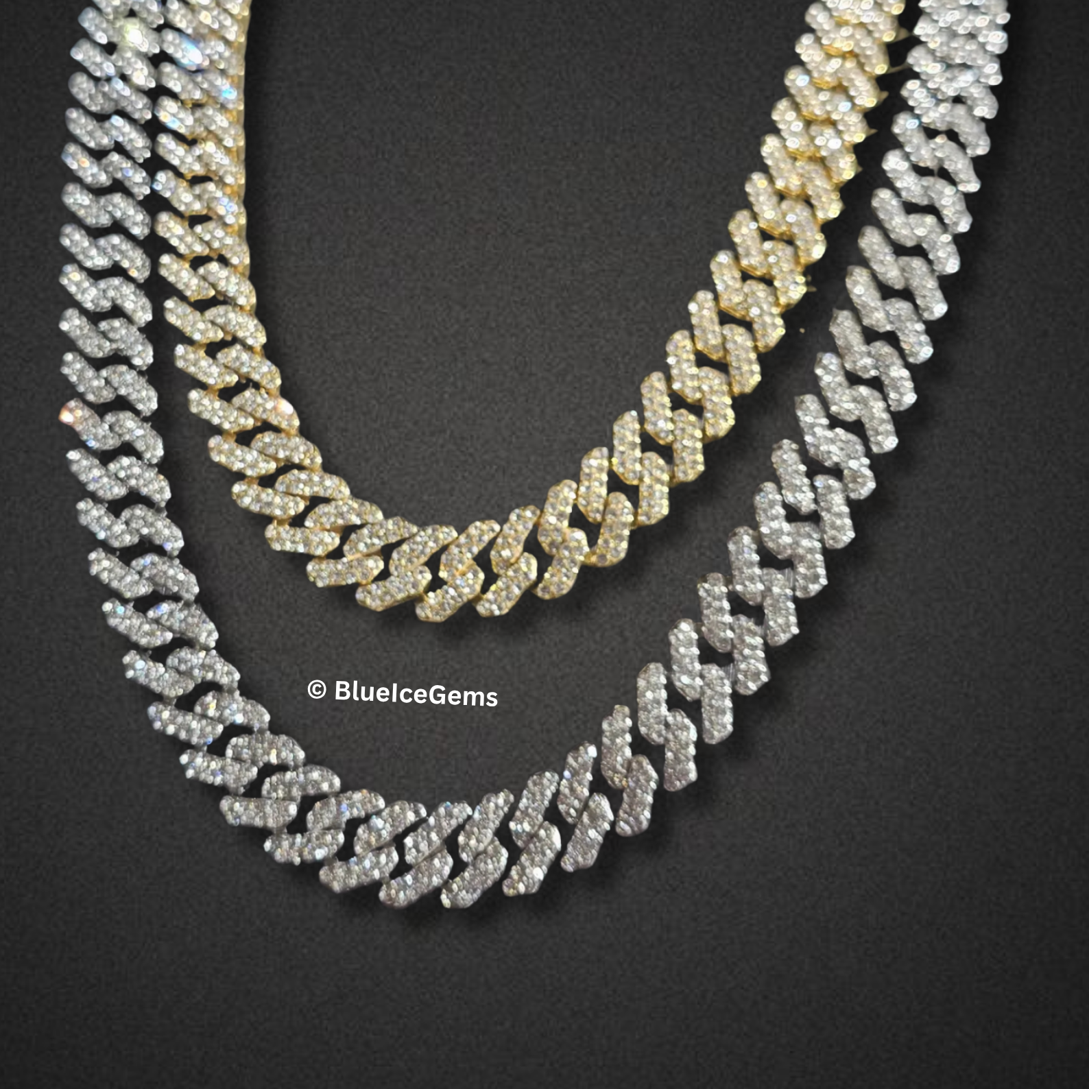 The "Icy Precision" Diamond Cuban Chain