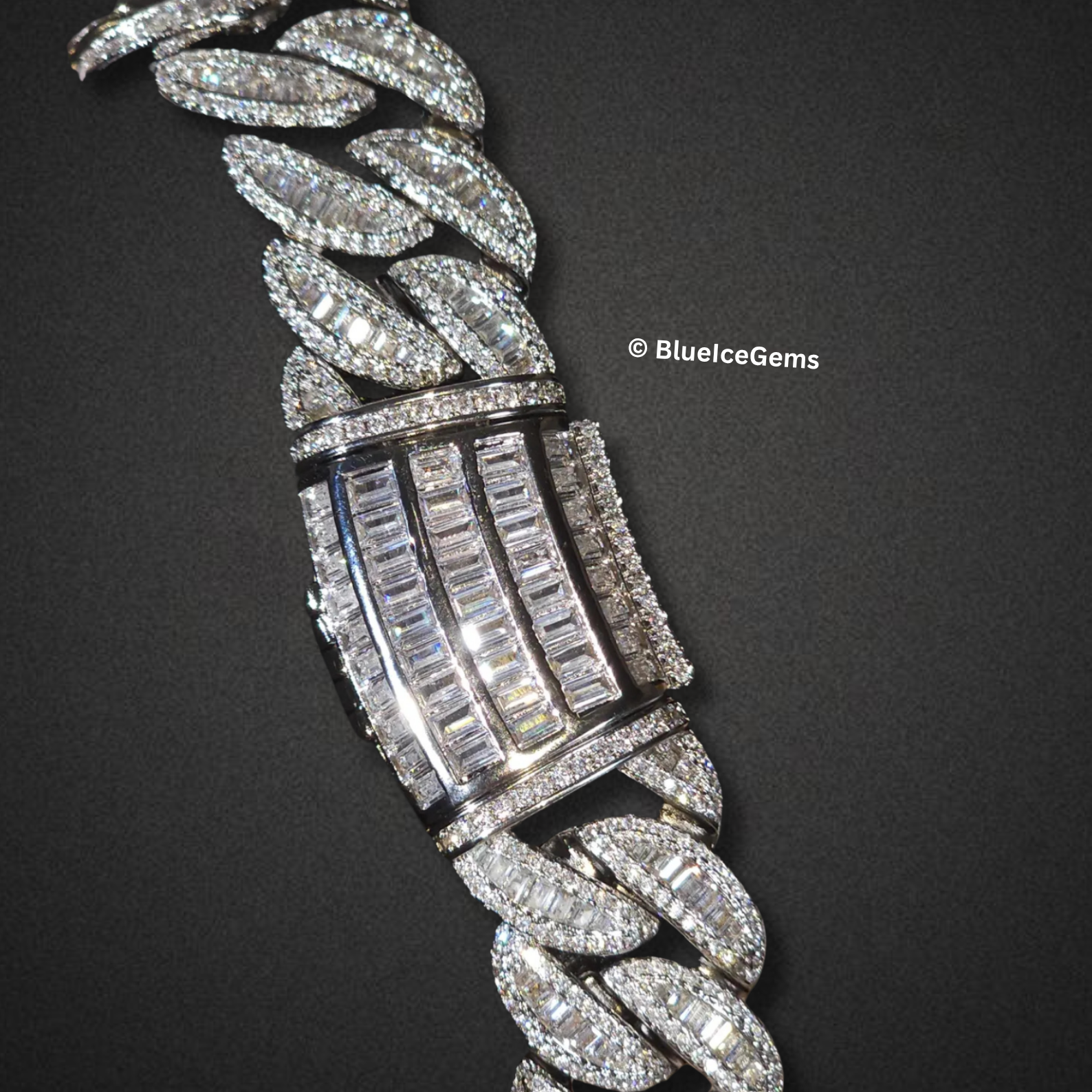 The "Multi-Cut Masterpiece" Diamond Cuban Chain
