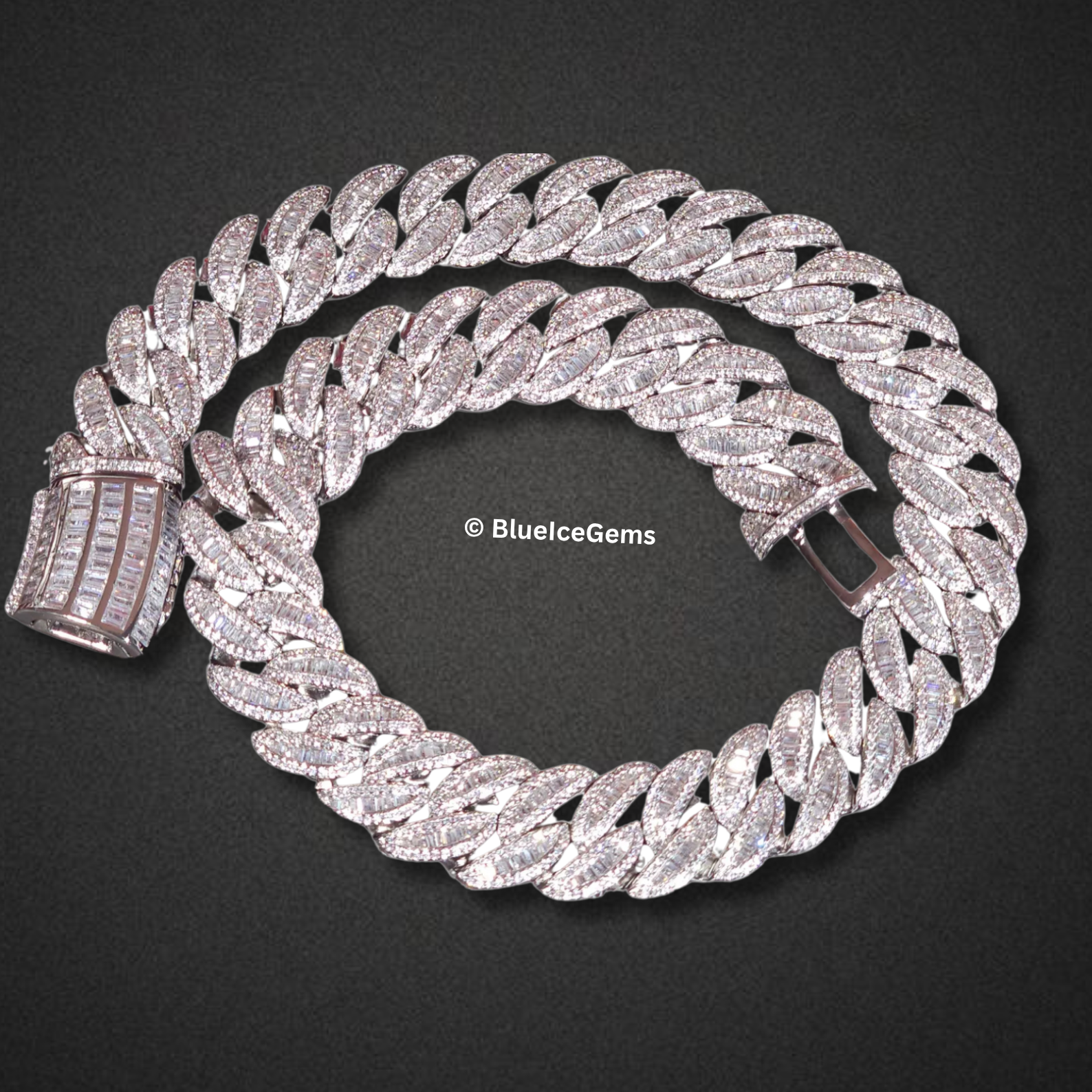 The "Multi-Cut Masterpiece" Diamond Cuban Chain