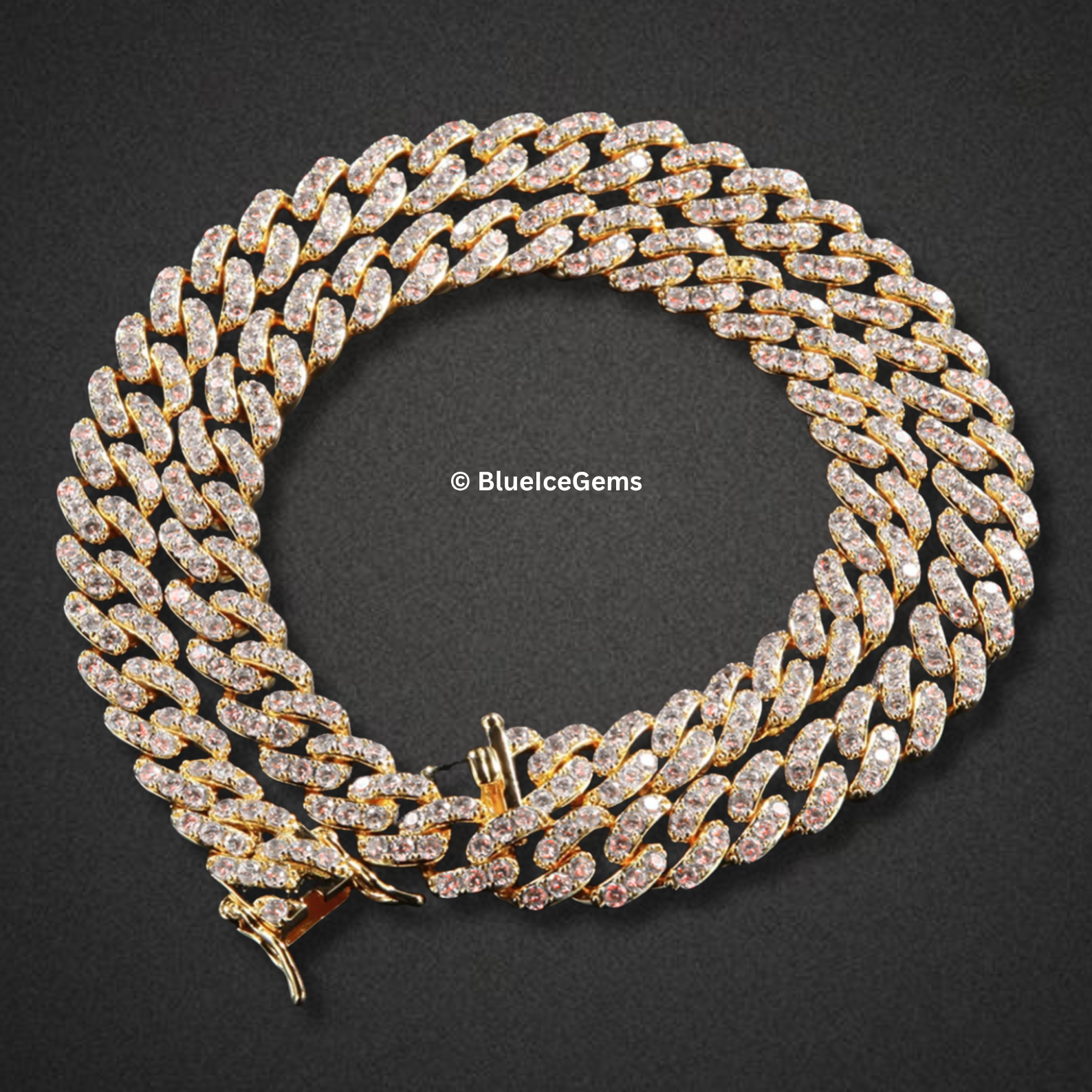 The "Unrivaled Sparkle" Diamond Cuban Chain