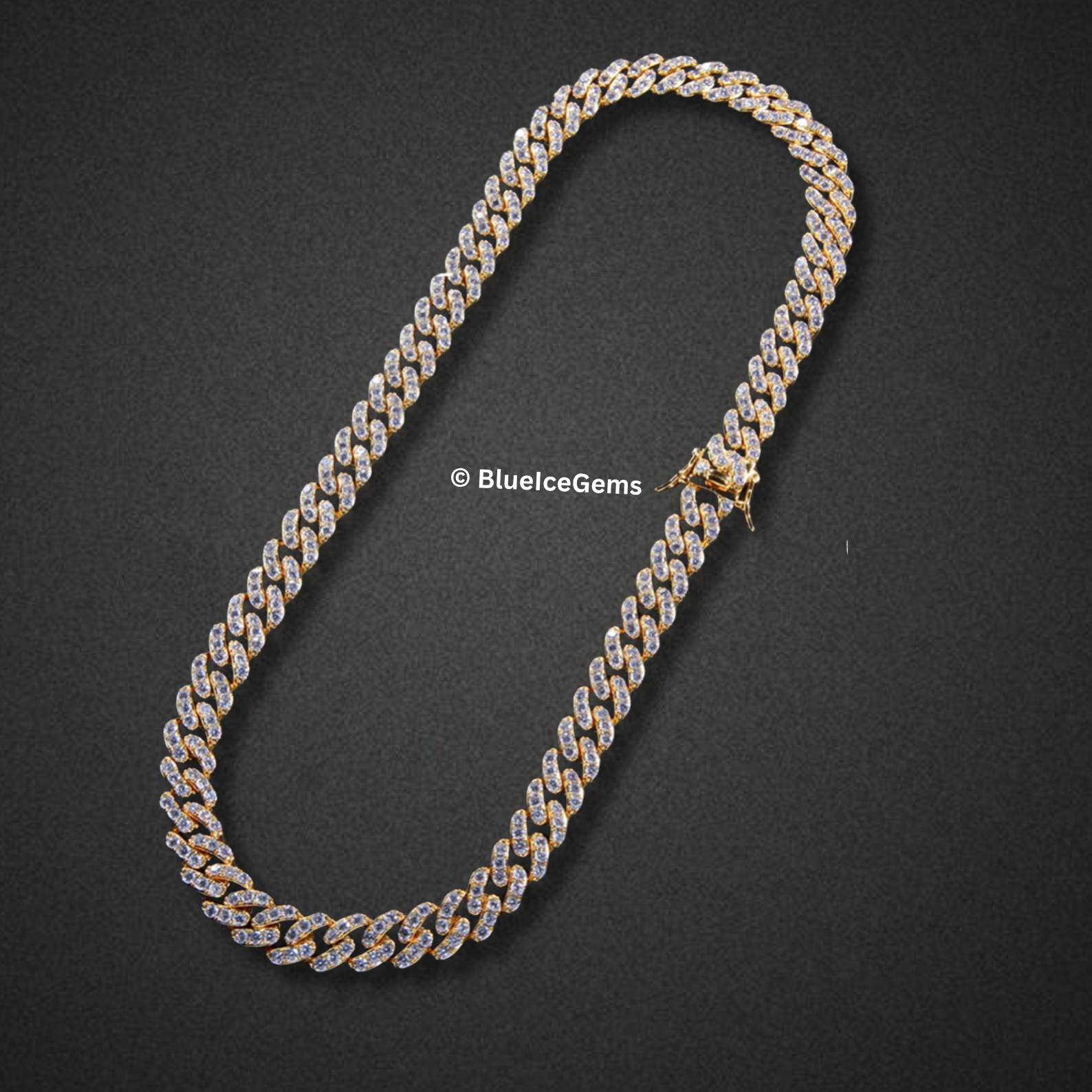 The "Unrivaled Sparkle" Diamond Cuban Chain