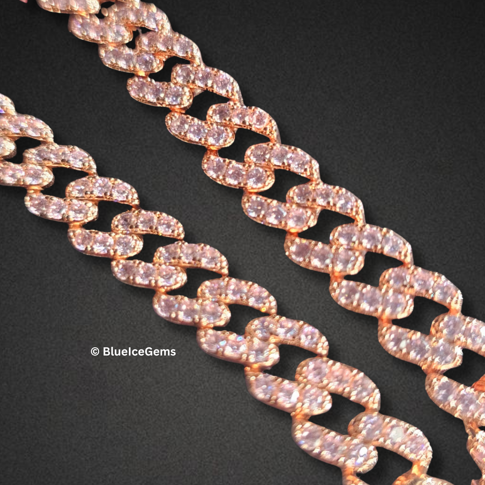 The "Unrivaled Sparkle" Diamond Cuban Chain