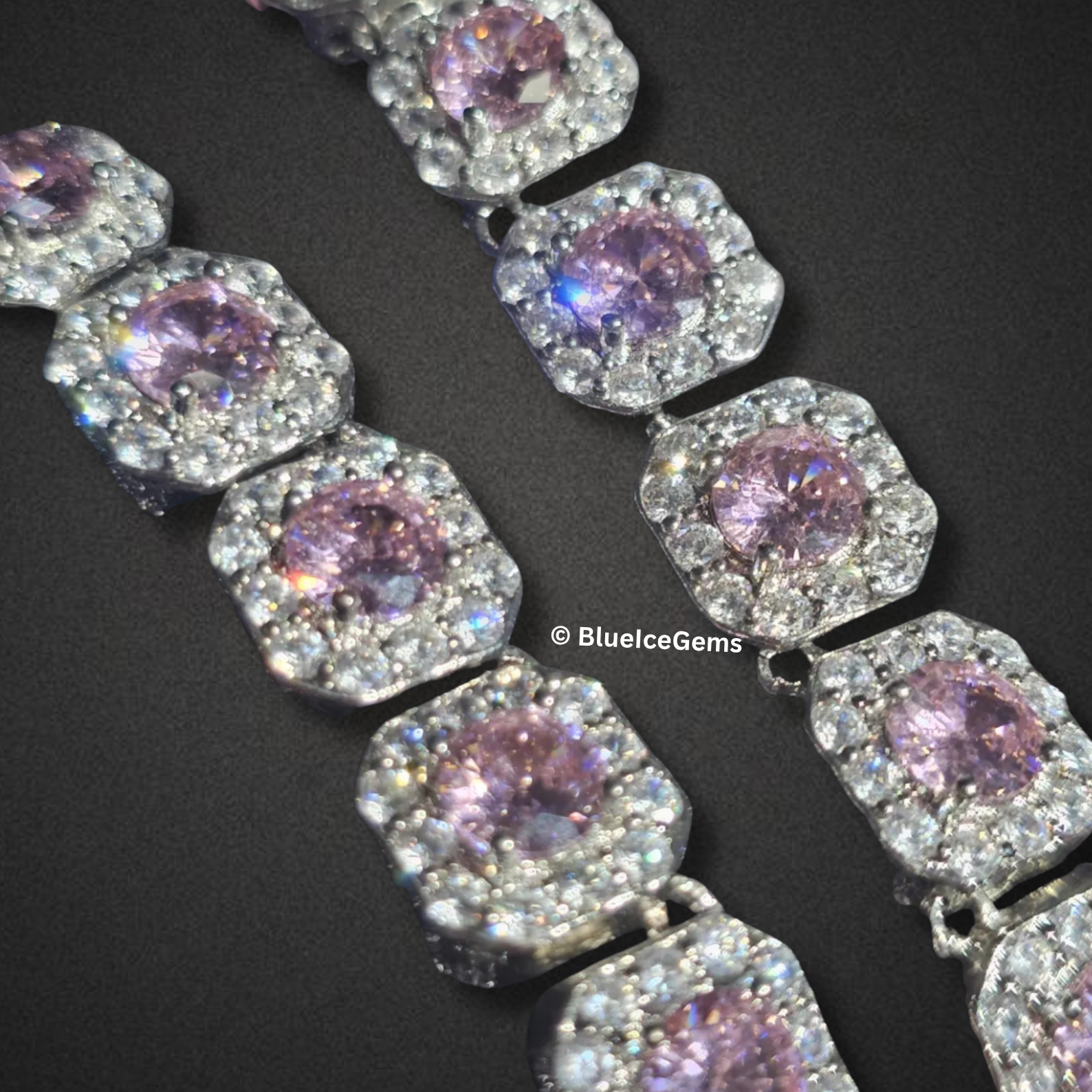 The "Pink Crush" Diamond Chain