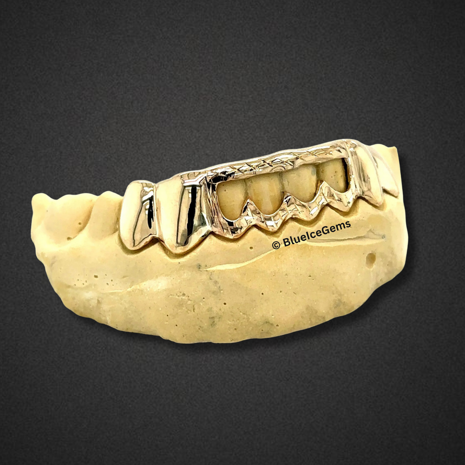 Jagged Wave Open-Face Grillz