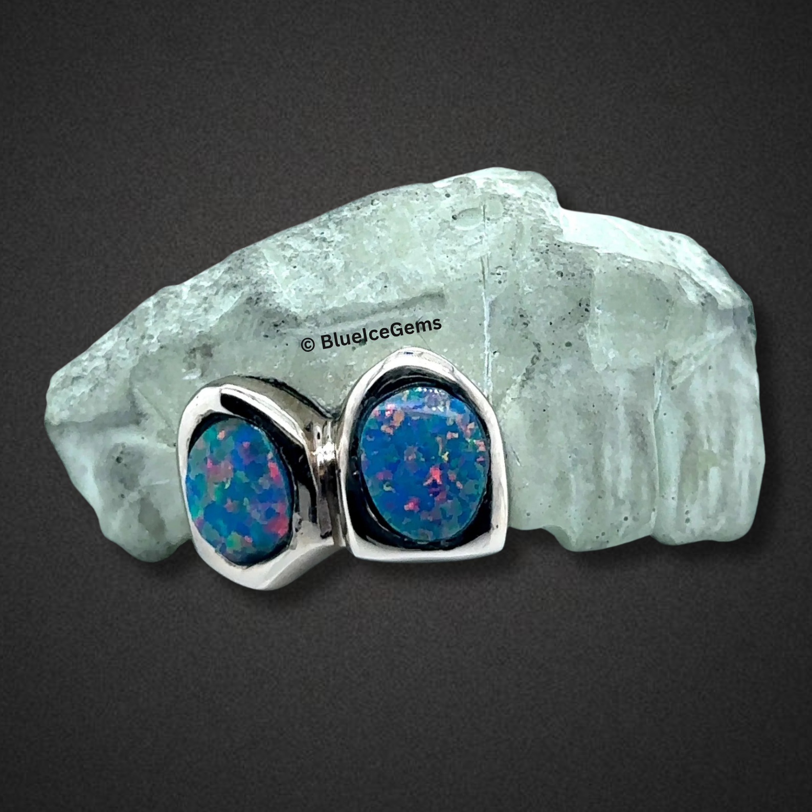 Electric Opal Doublet Grillz