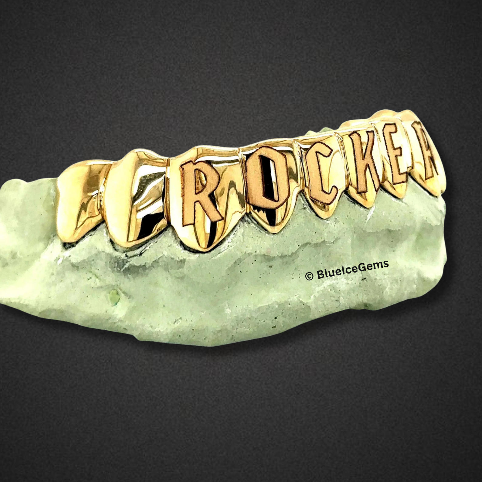 Rocker Gold Letter Grillz