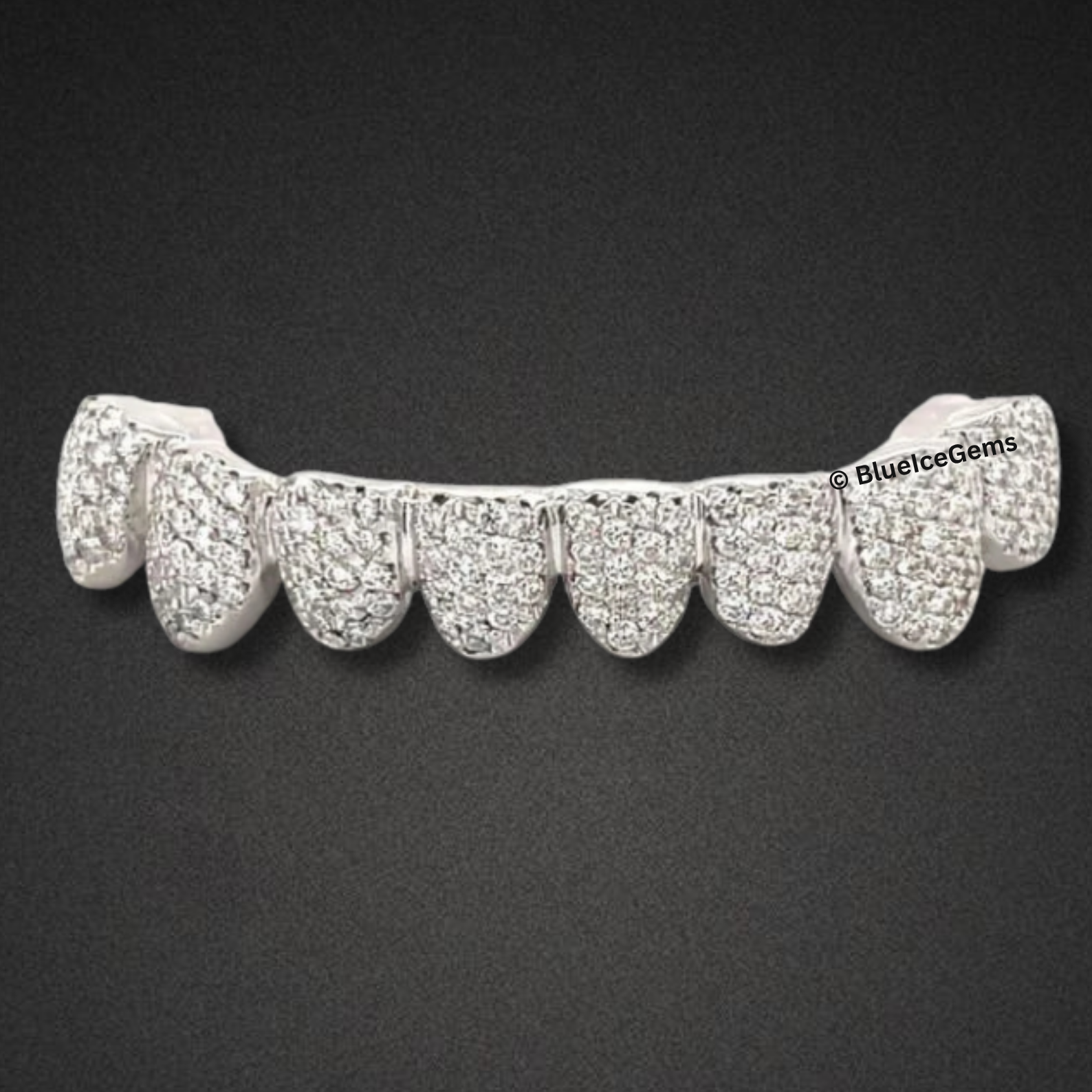 Whiteout Pave Supreme Grillz