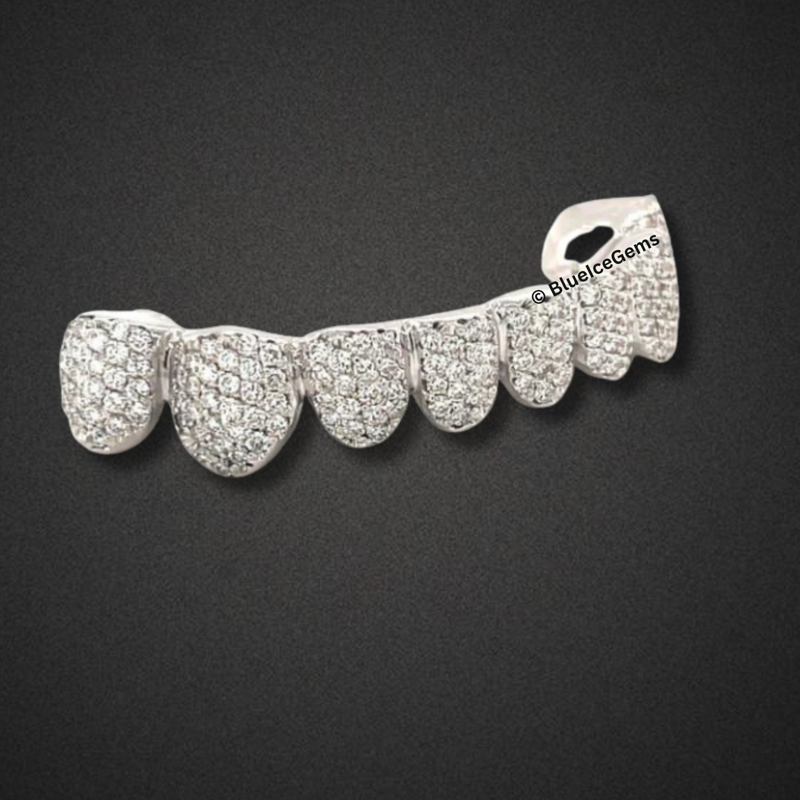 Whiteout Pave Supreme Grillz