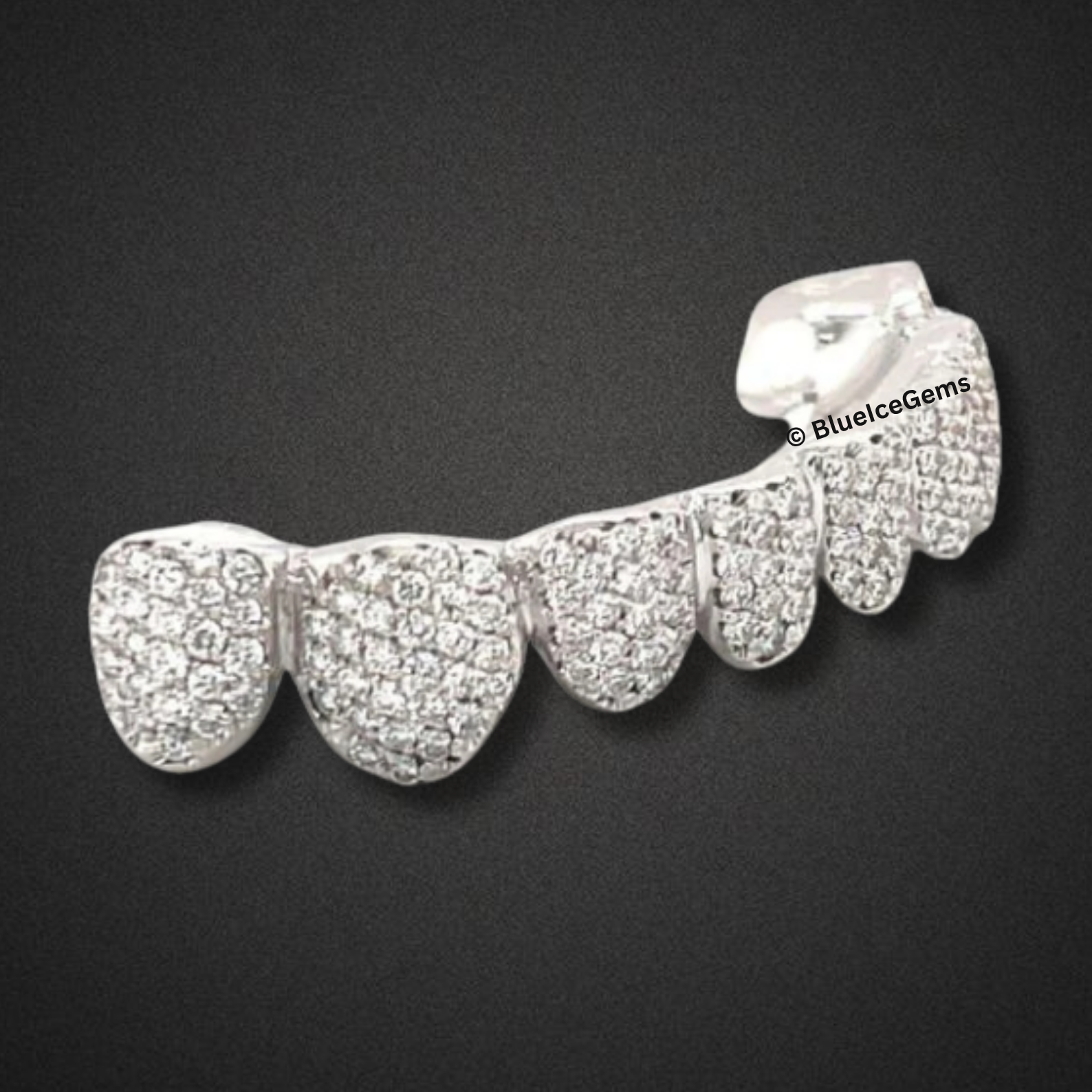 Whiteout Pave Supreme Grillz
