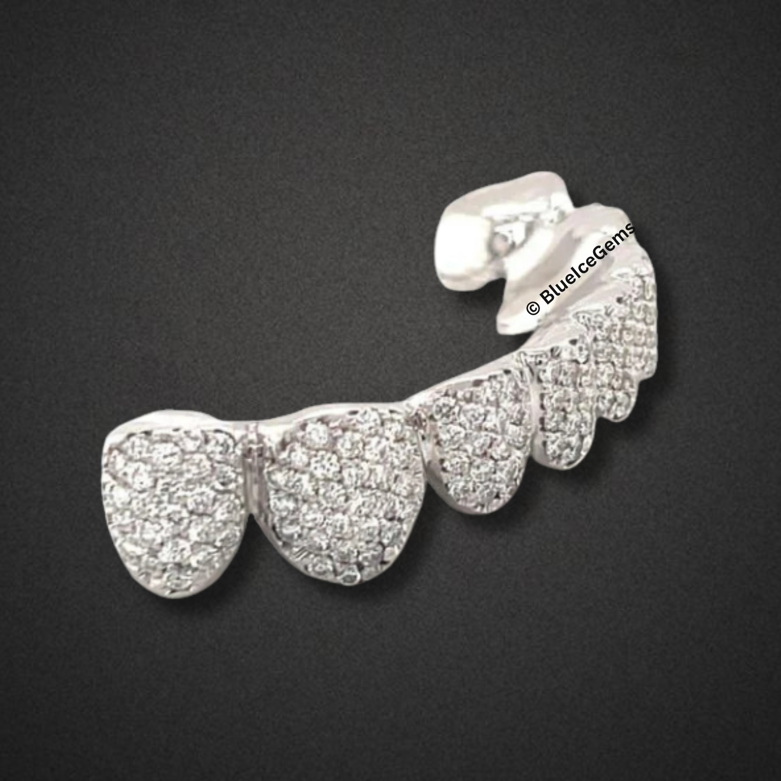 Whiteout Pave Supreme Grillz