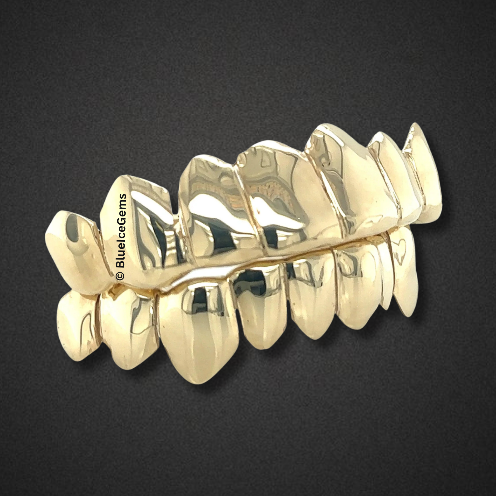 Yellow Gold Power Grillz