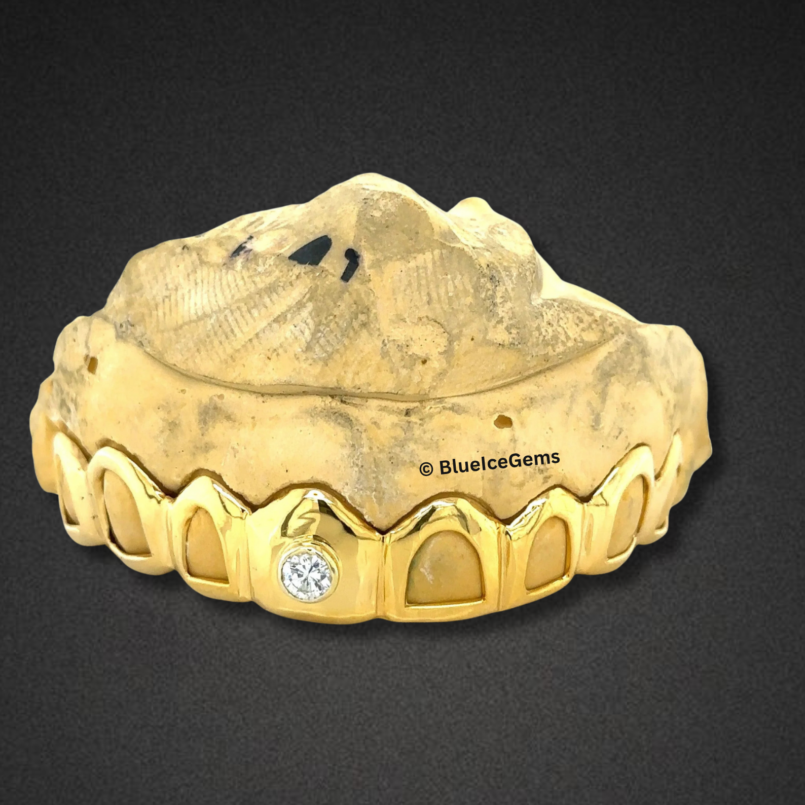 Crown Bezel Diamond Grillz