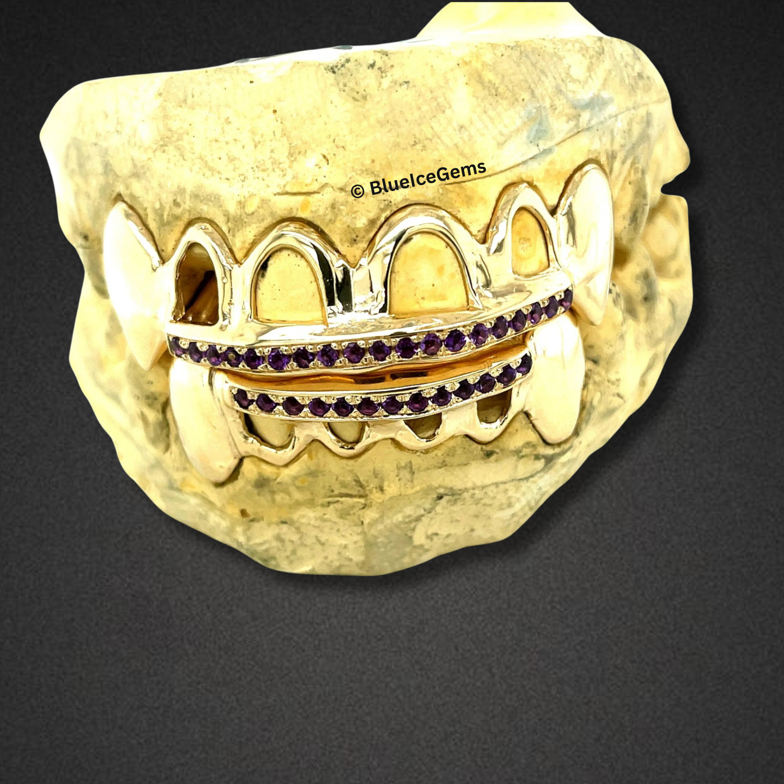 Royal Purple Bridge Open Grillz