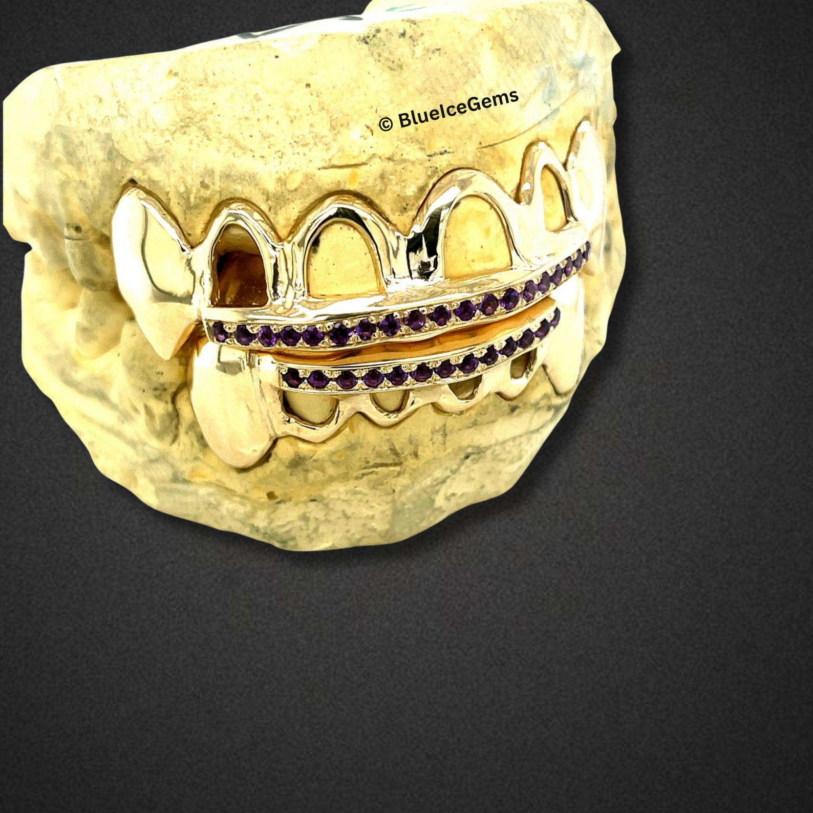 Royal Purple Bridge Open Grillz