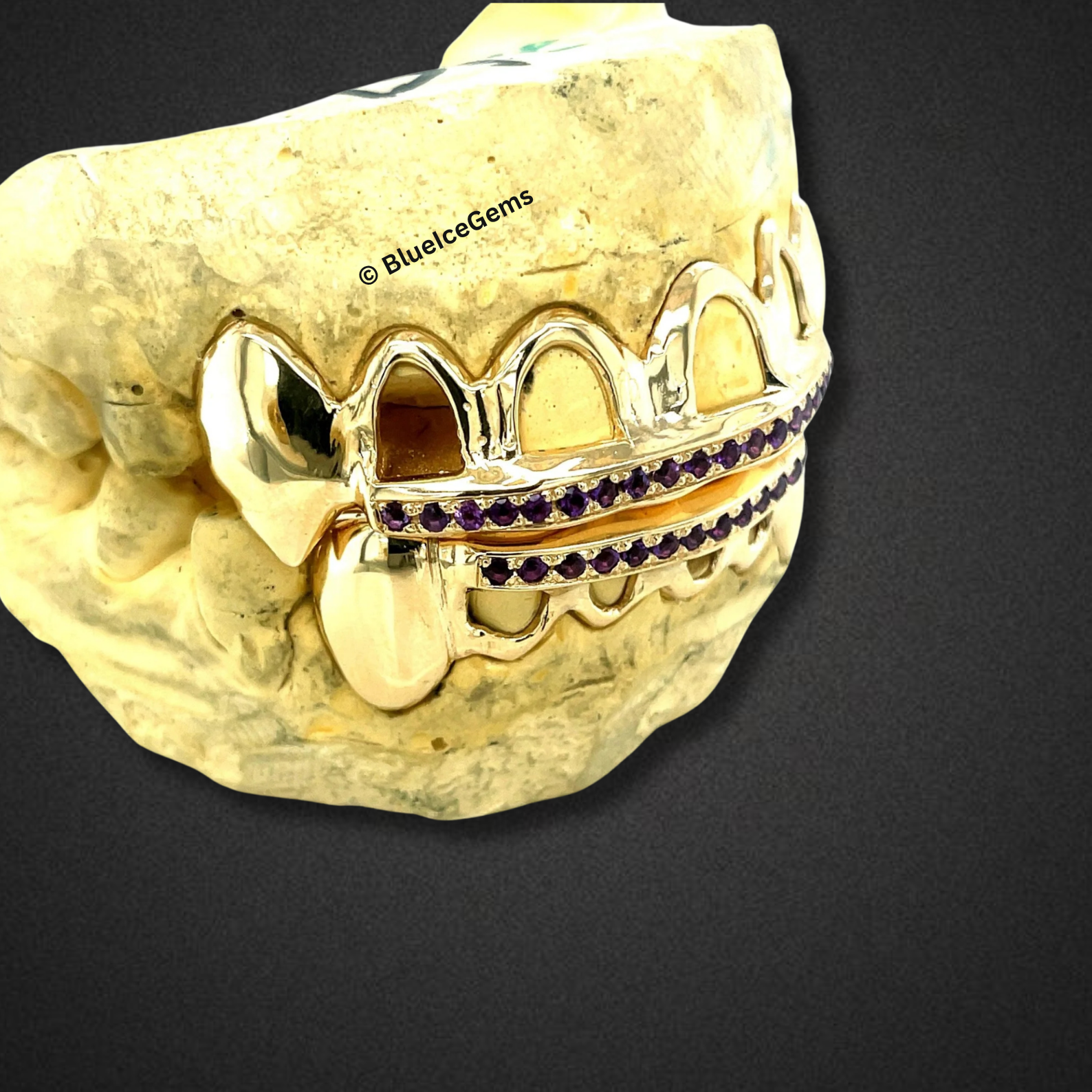 Royal Purple Bridge Open Grillz