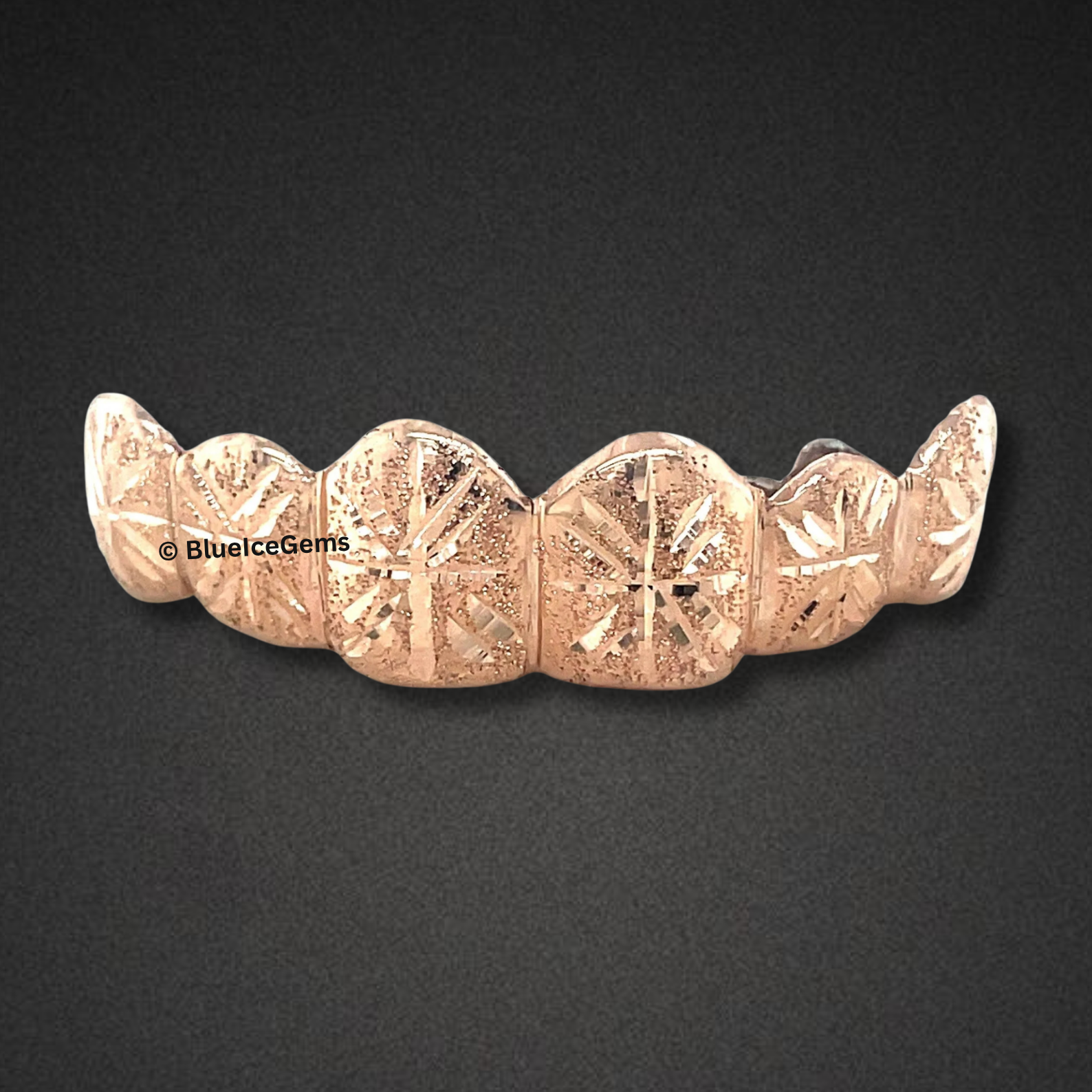 Rose Gold Frostburst Grillz