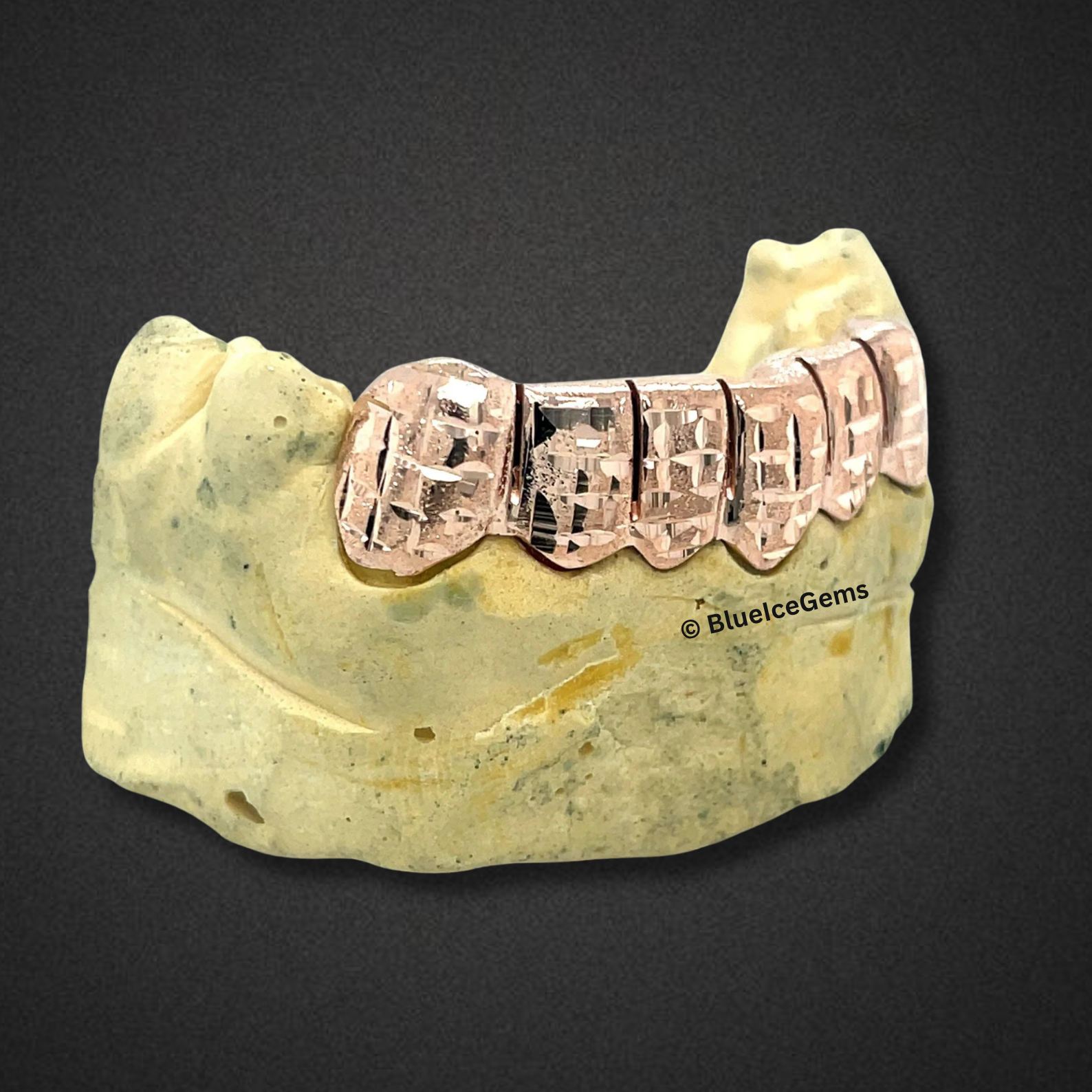 Rose Mirror Check Grillz