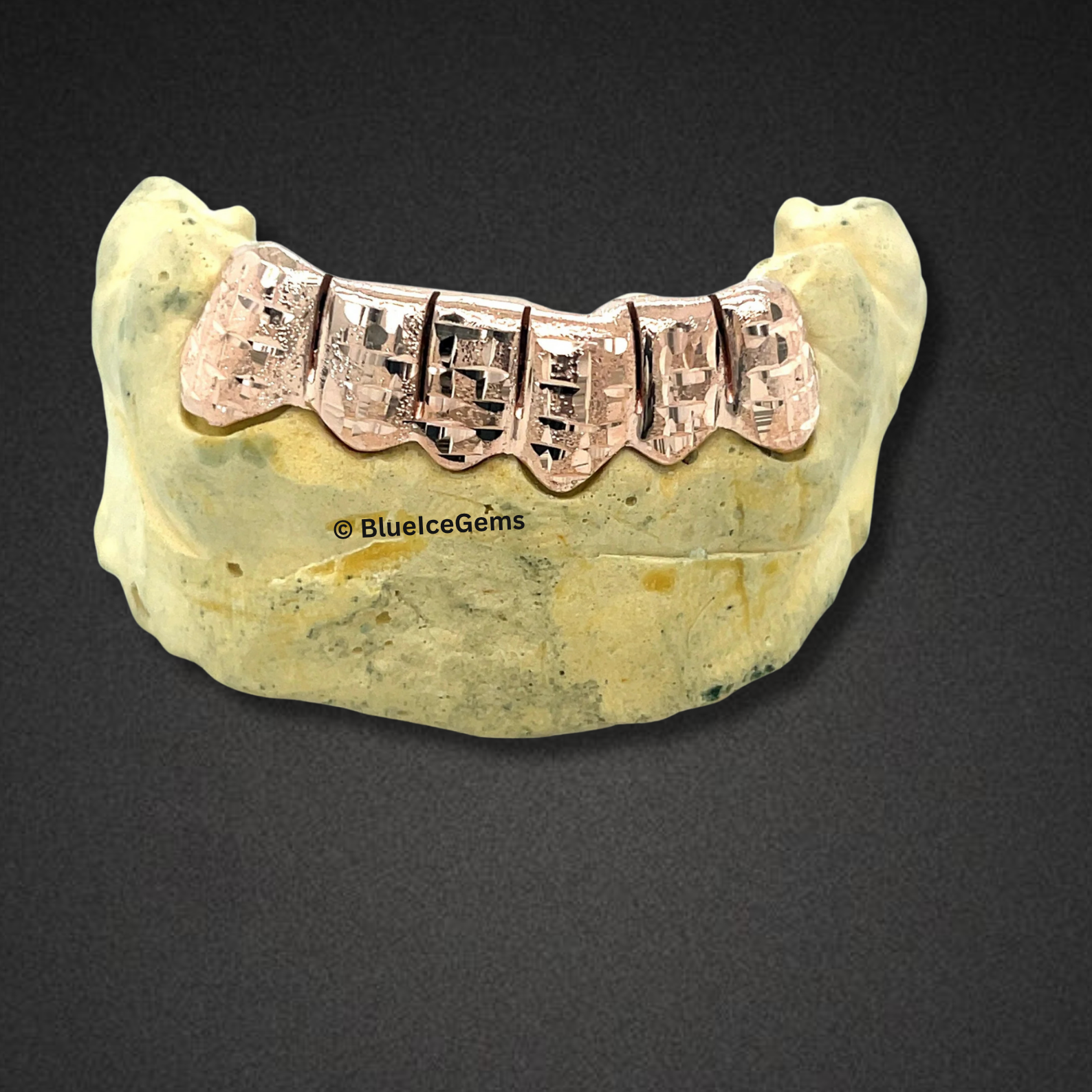 Rose Mirror Check Grillz