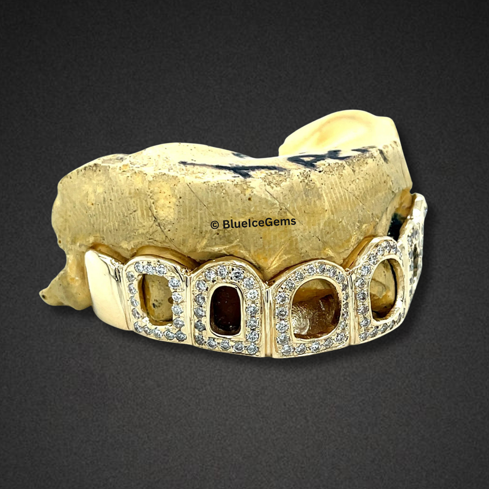 Diamond Halo Window Grillz