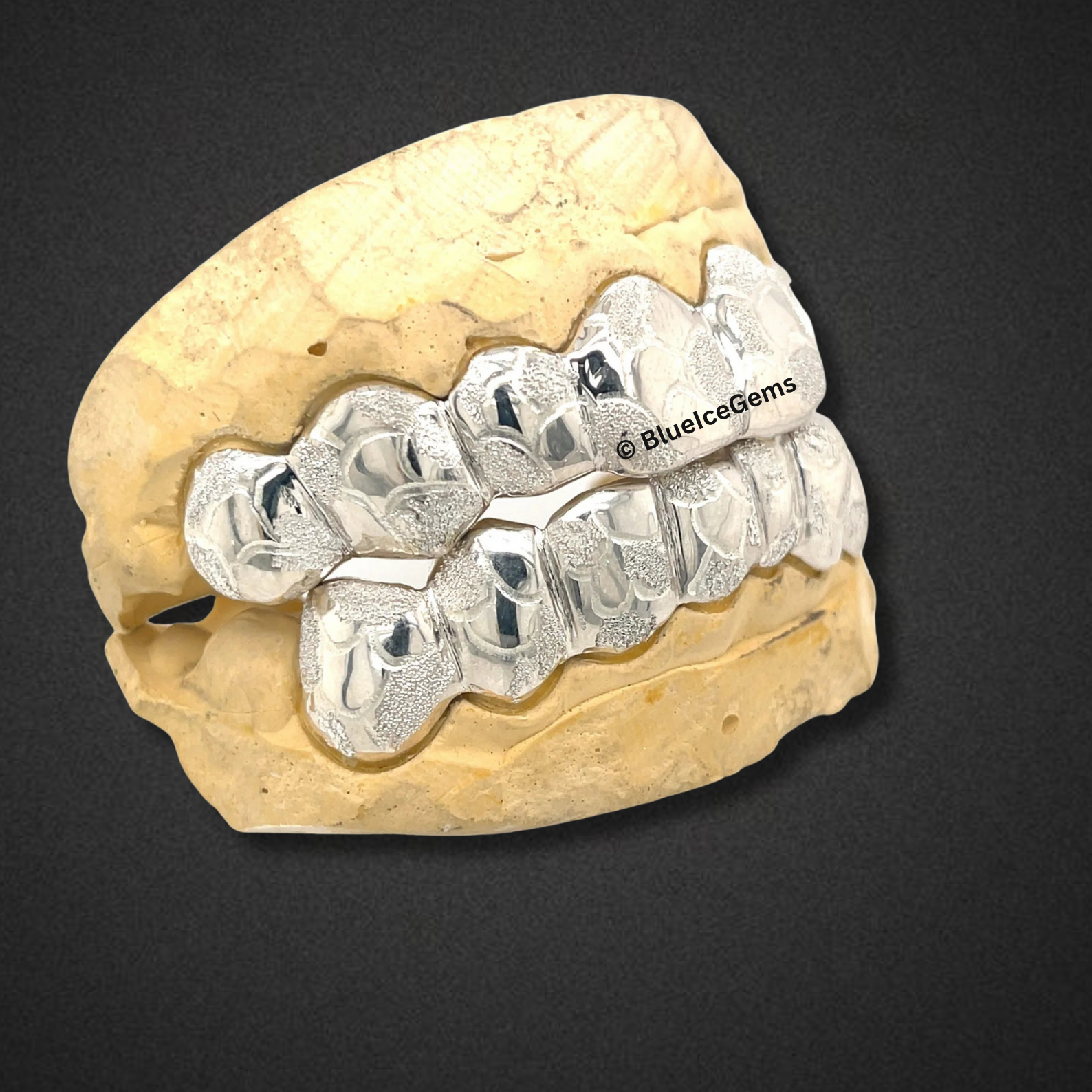 The "Icy Window" Patterned Grillz