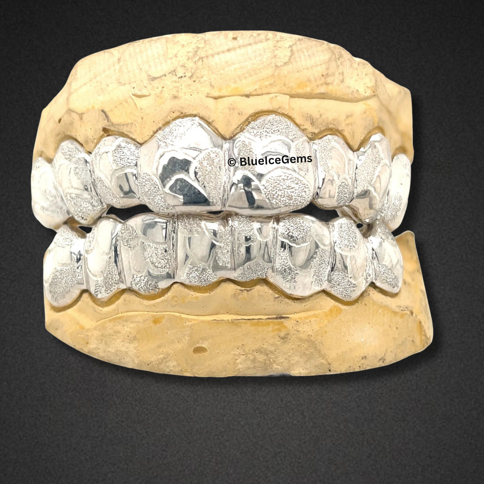 The "Icy Window" Patterned Grillz