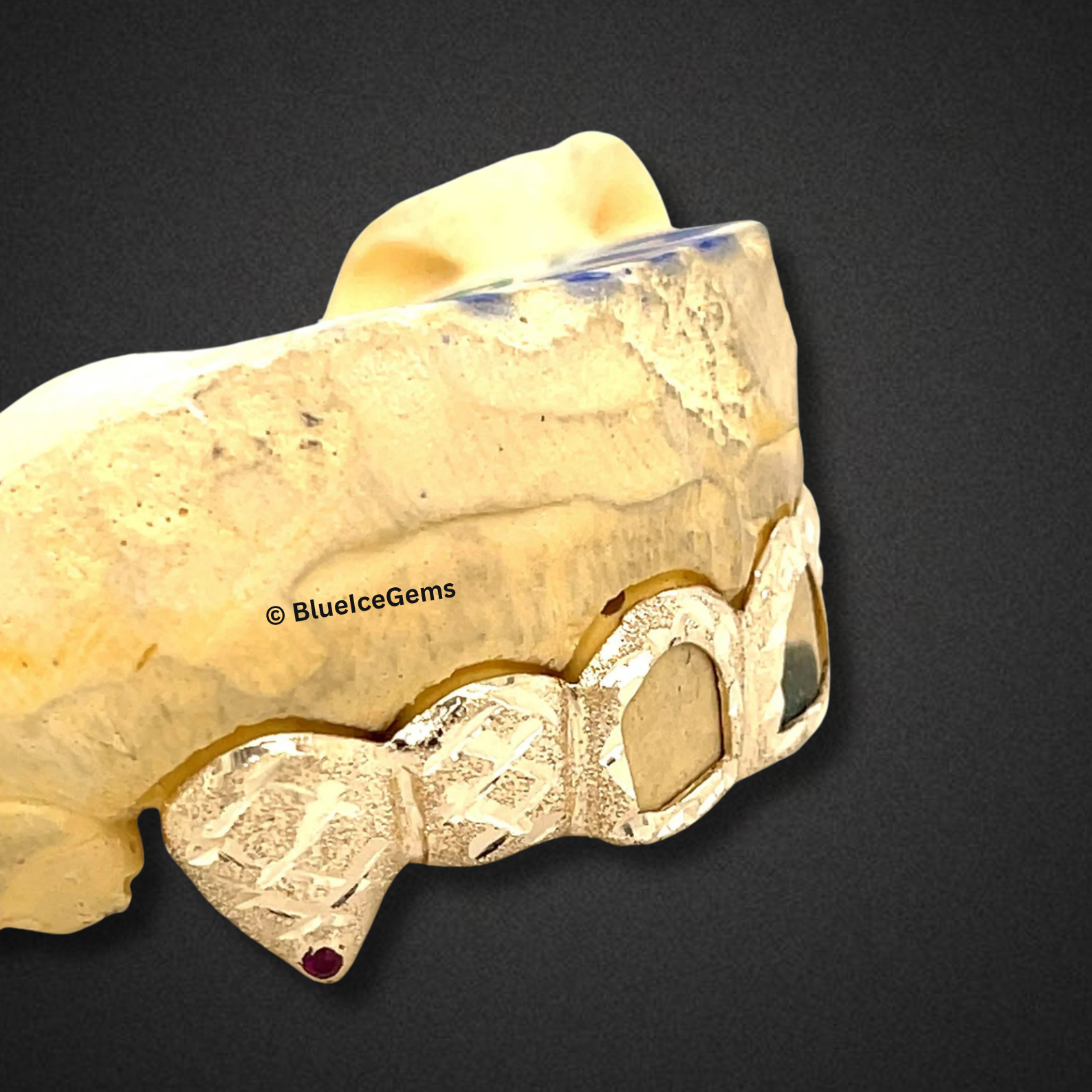 The "Icy Fang" Textured Grillz