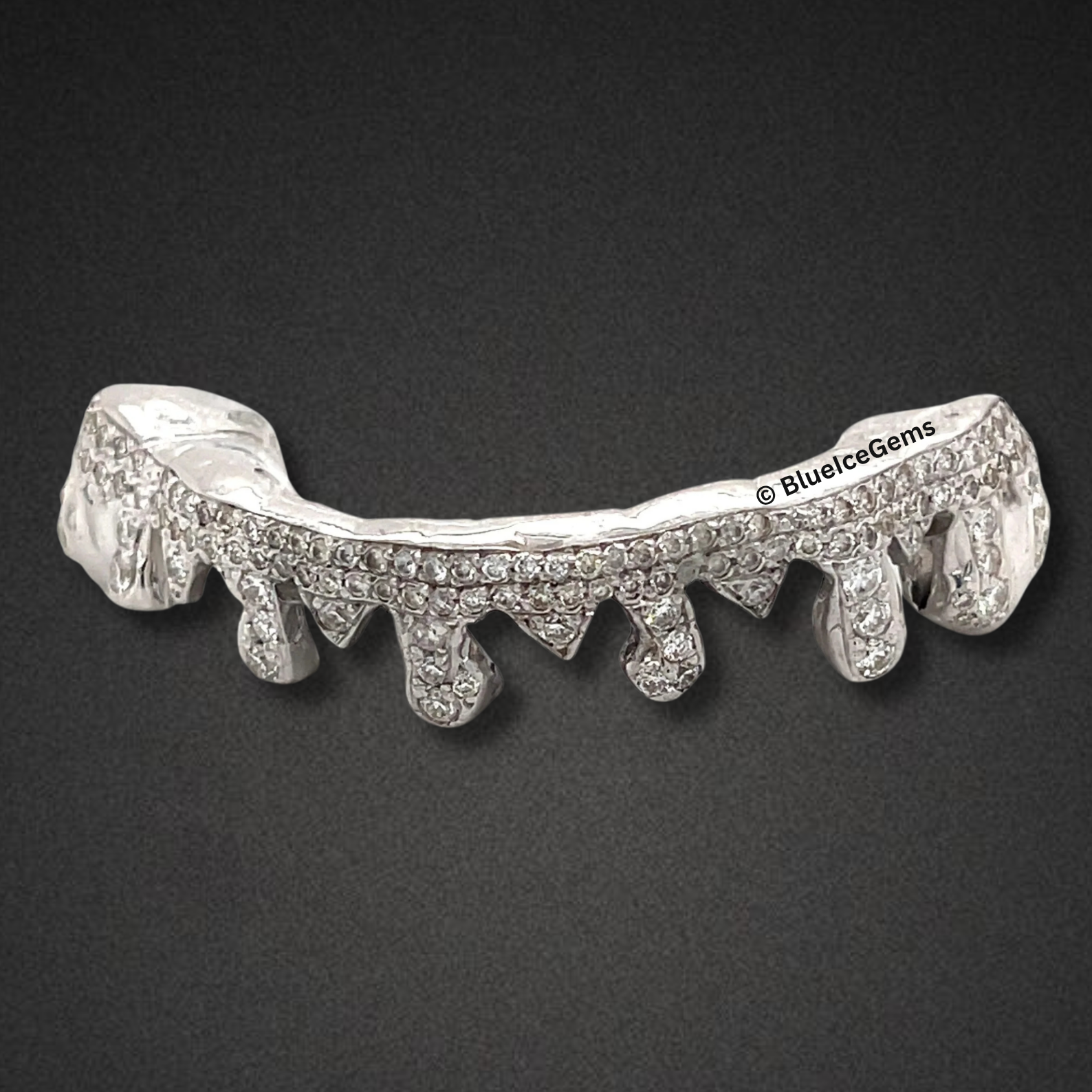 The "Icy Drip" Diamond Grillz