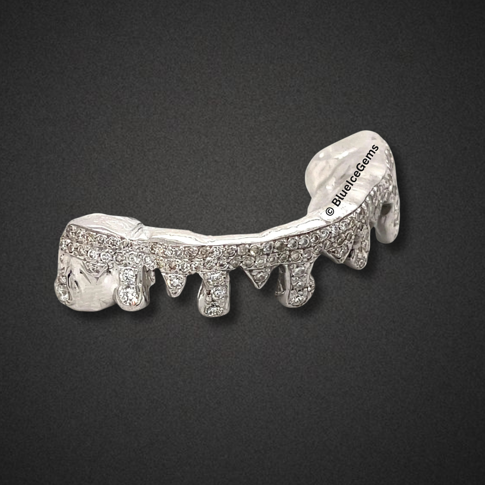 The "Icy Drip" Diamond Grillz