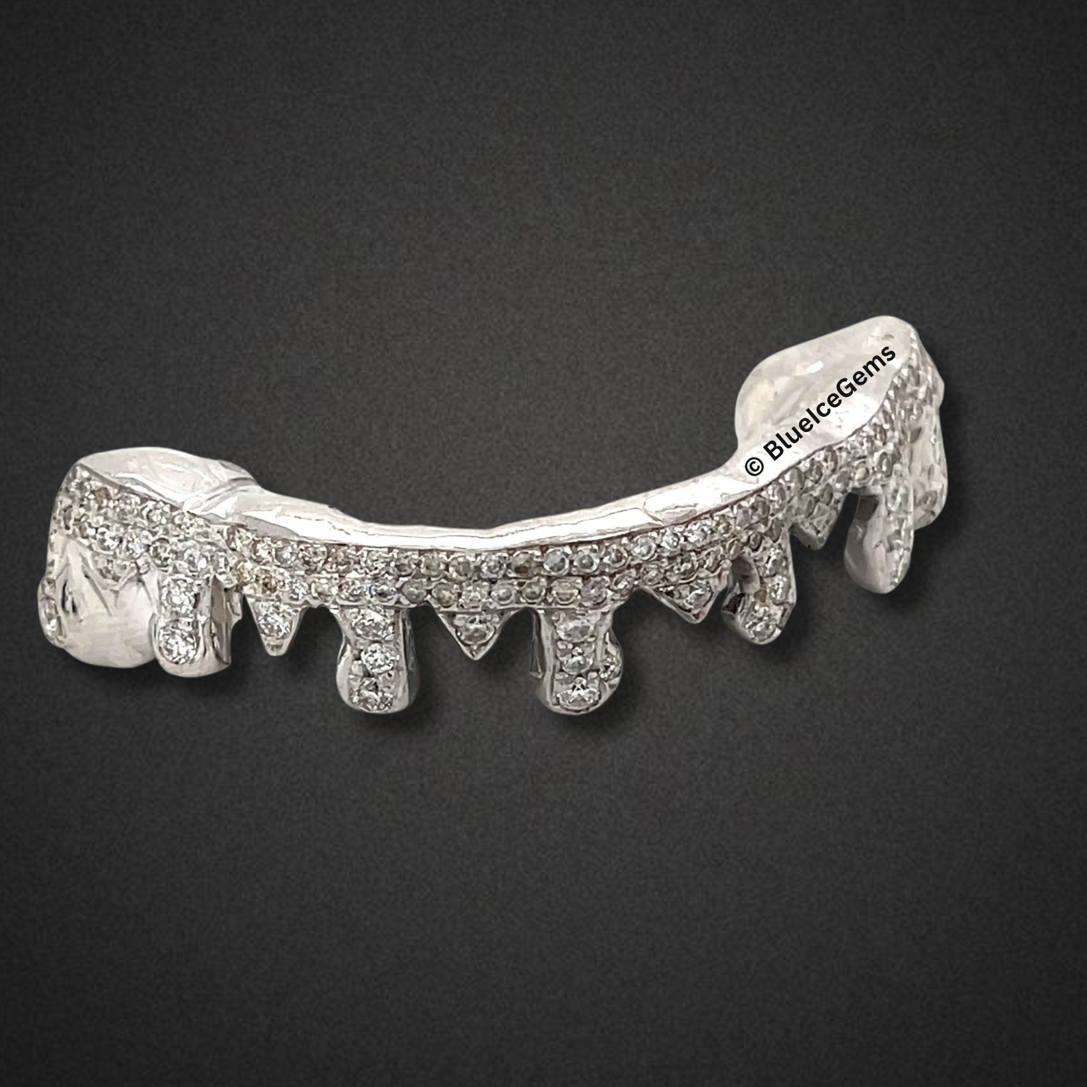 The "Icy Drip" Diamond Grillz