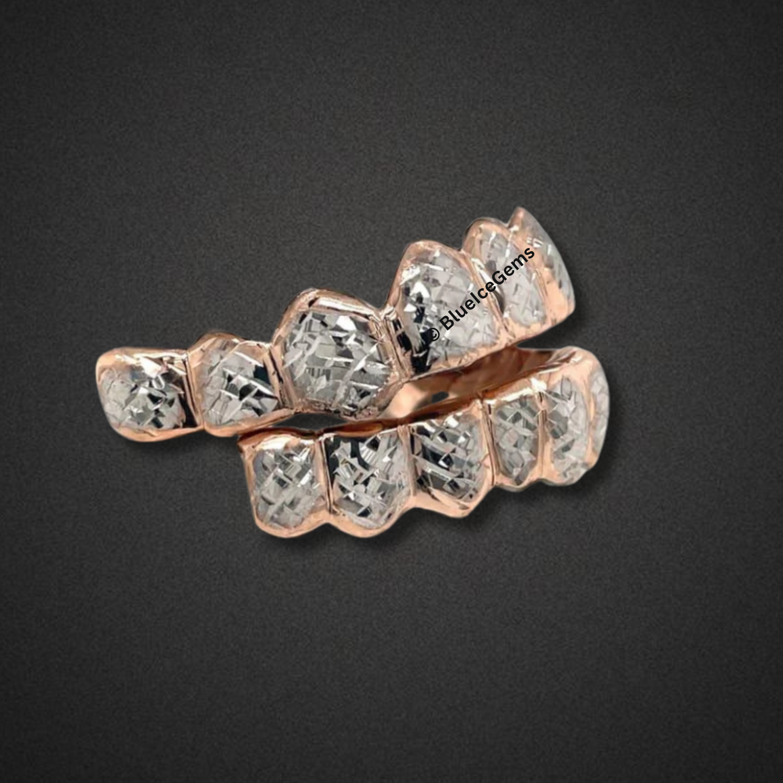 Rose Gold Nugget Grillz