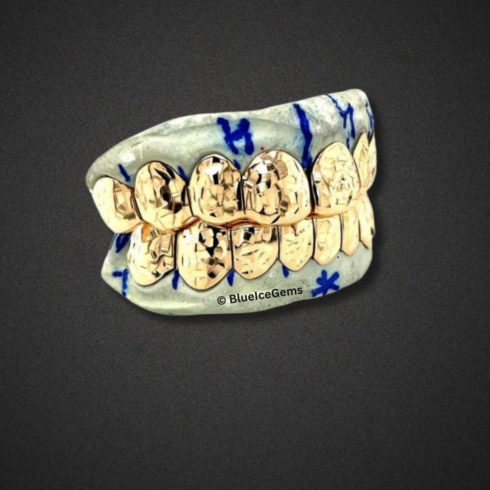 Fully Iced Out Nugget Grillz