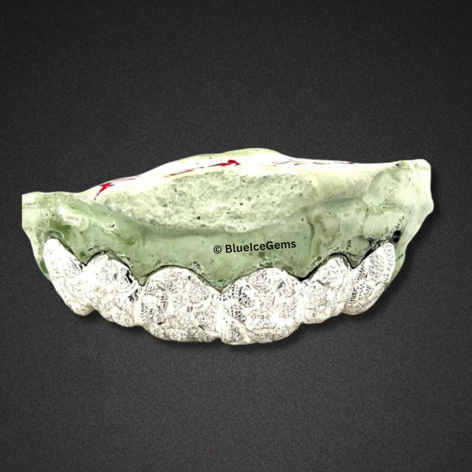 Diamond Dust Silver Grillz