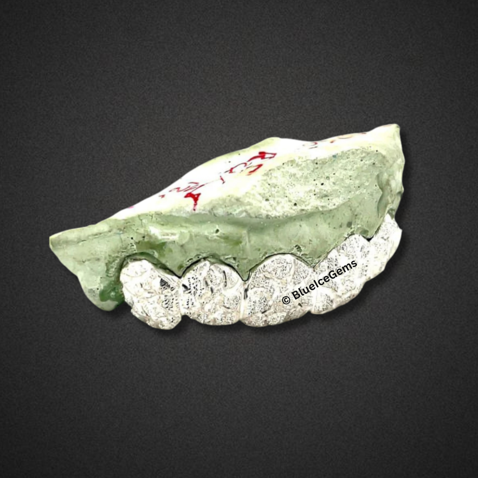 Diamond Dust Silver Grillz