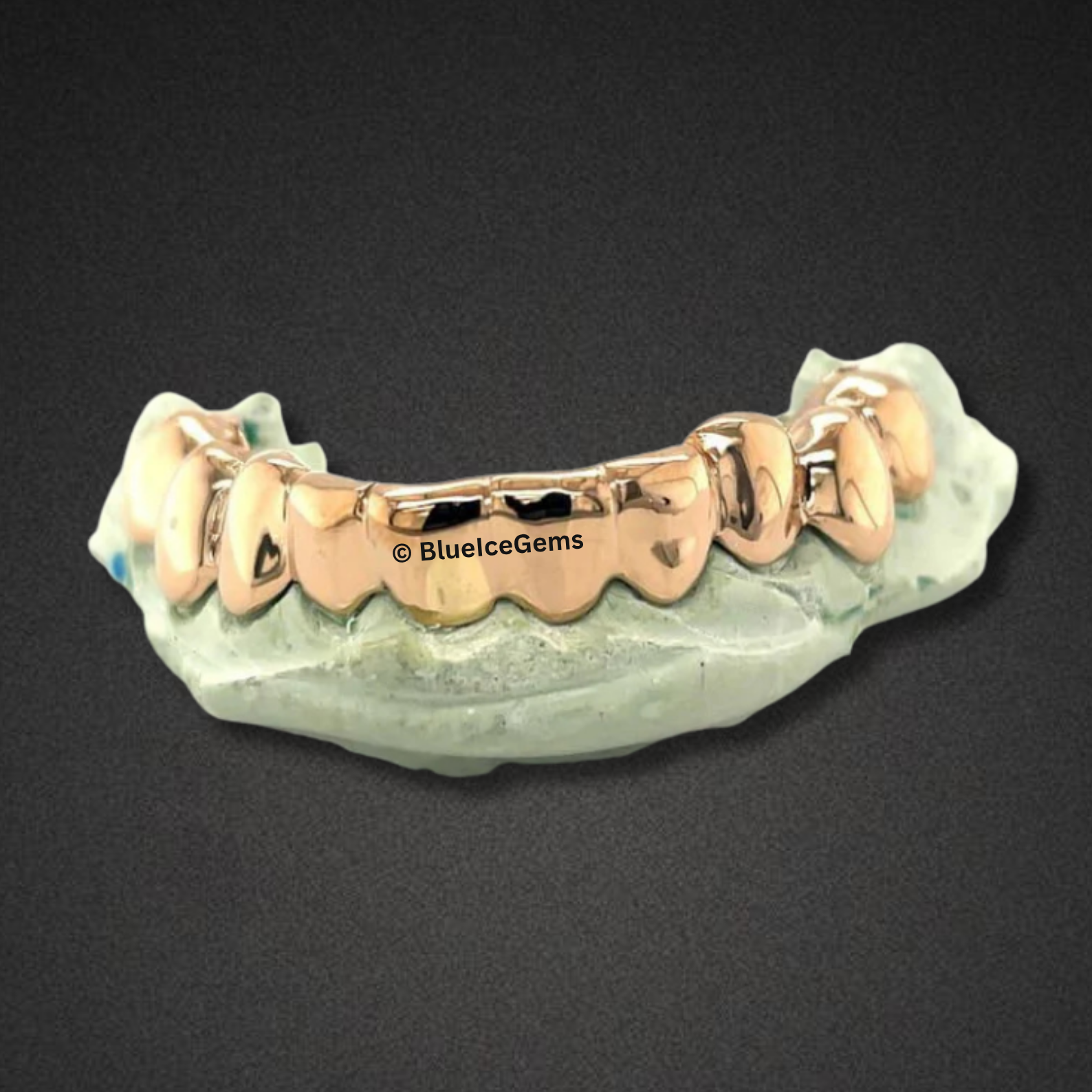 Solid Rose Gold Classic Grillz