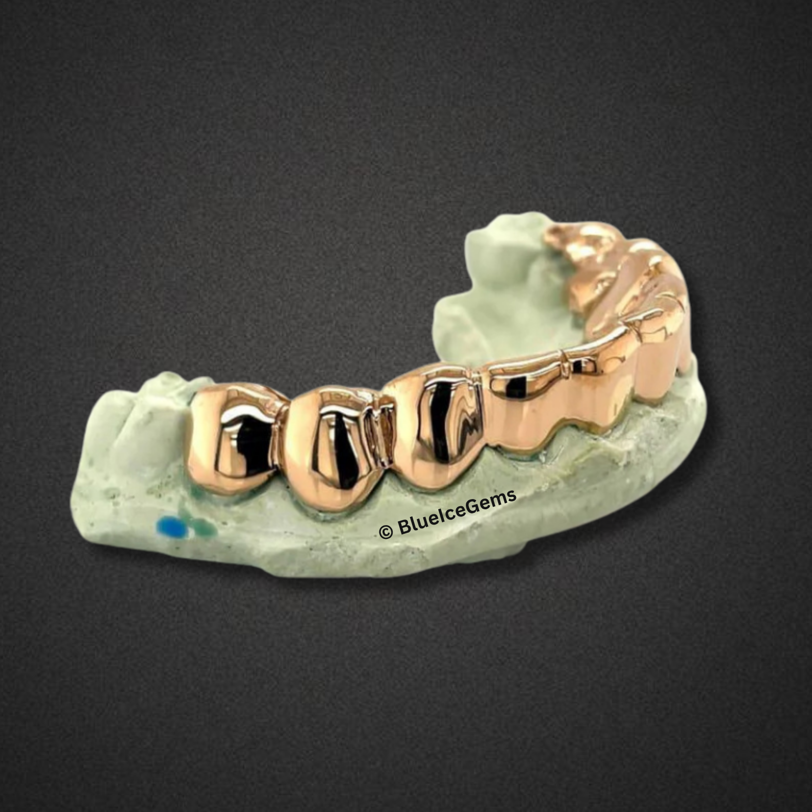 Solid Rose Gold Classic Grillz