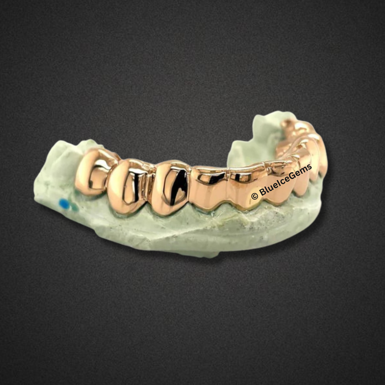 Solid Rose Gold Classic Grillz