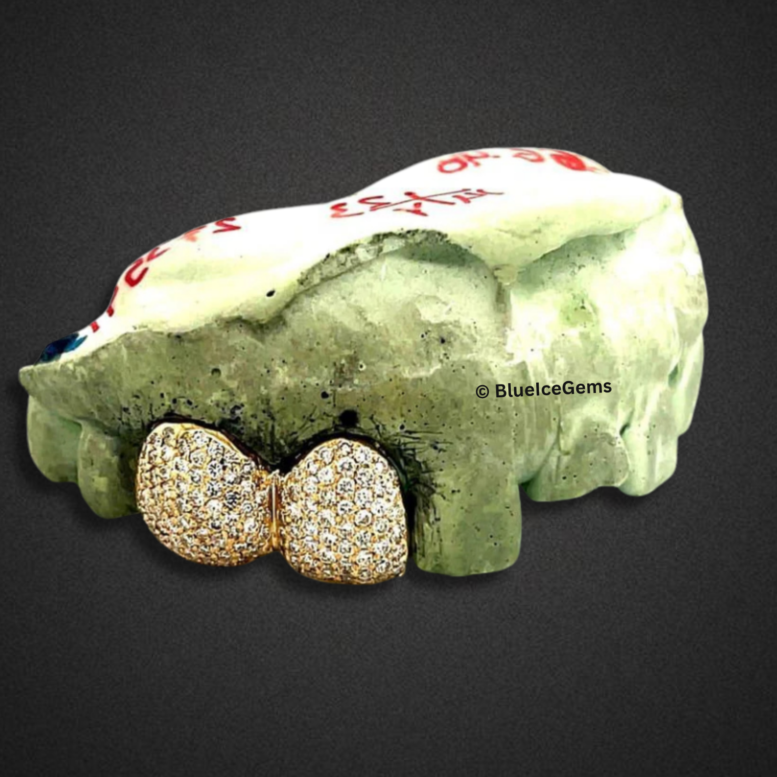 Twin Comet Pavé Caps Grillz