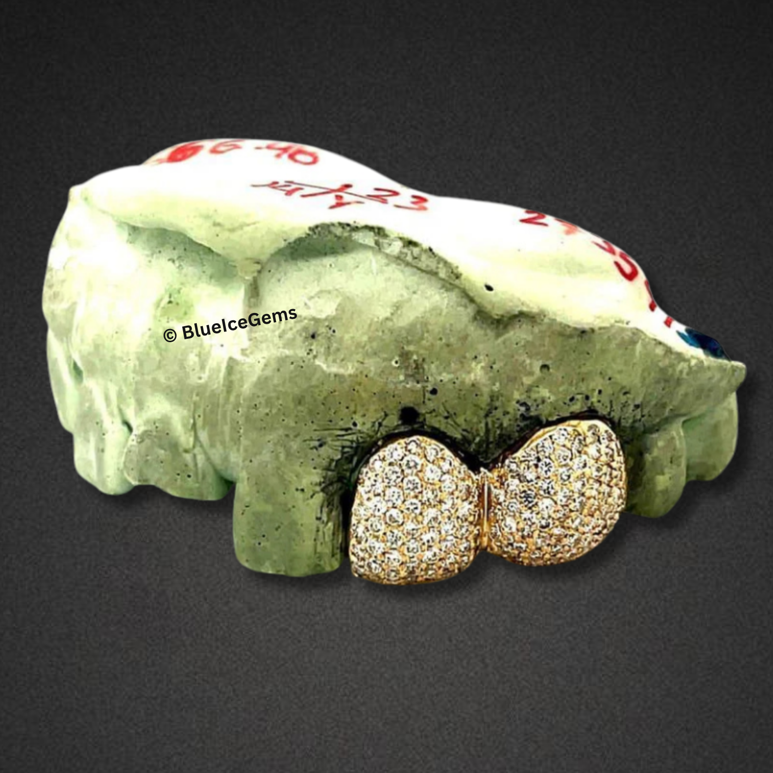 Twin Comet Pavé Caps Grillz